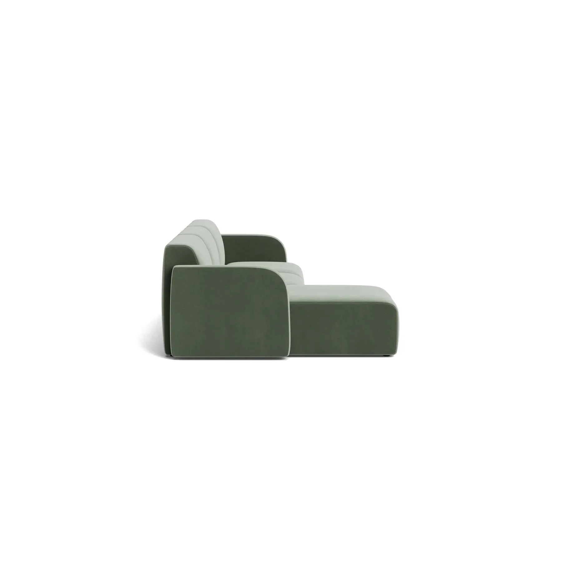 Jam 4.5 Seater LHF Chaise Sofa - Opal Ocean