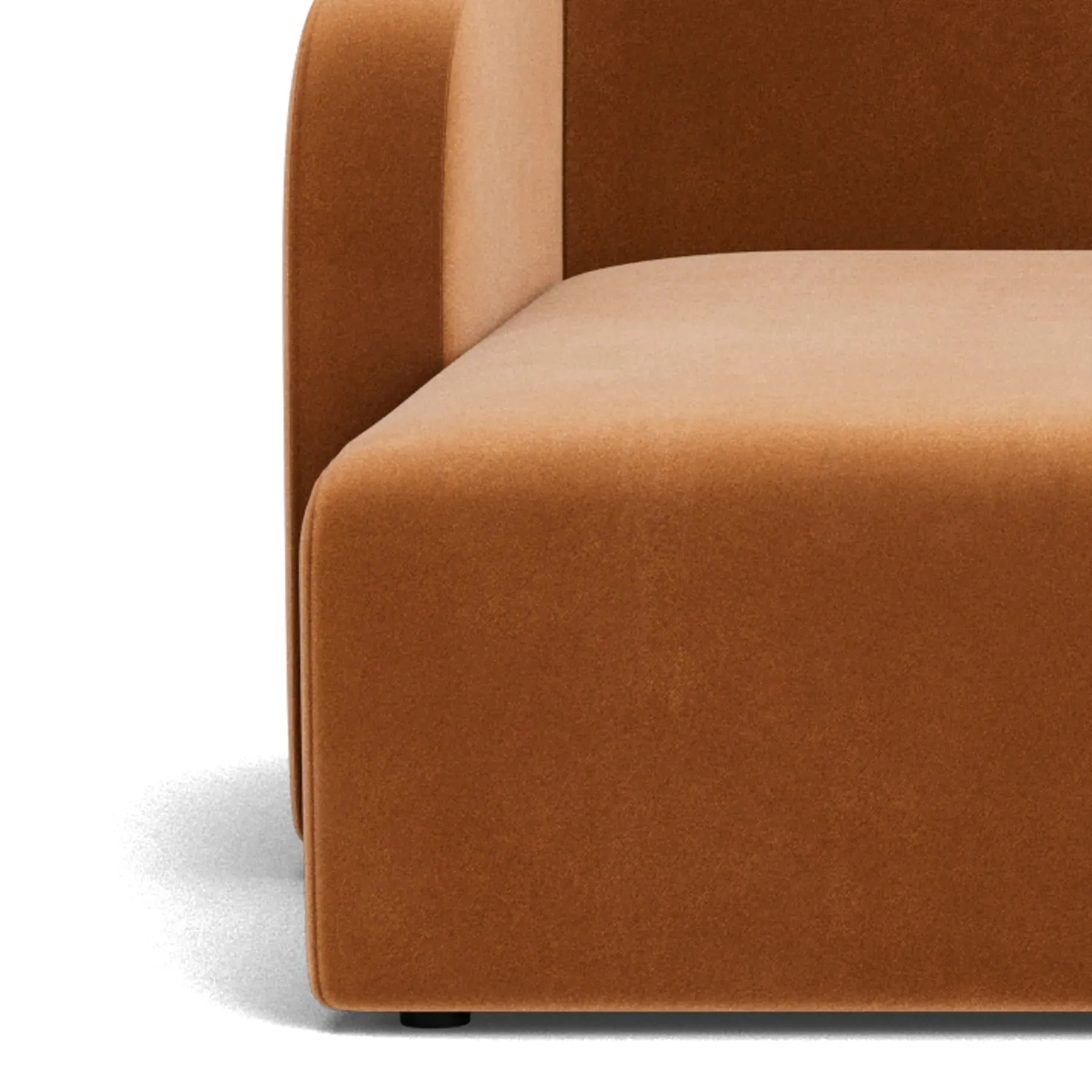 Jam 4.5 Seater LHF Chaise Sofa - Opal Ochre