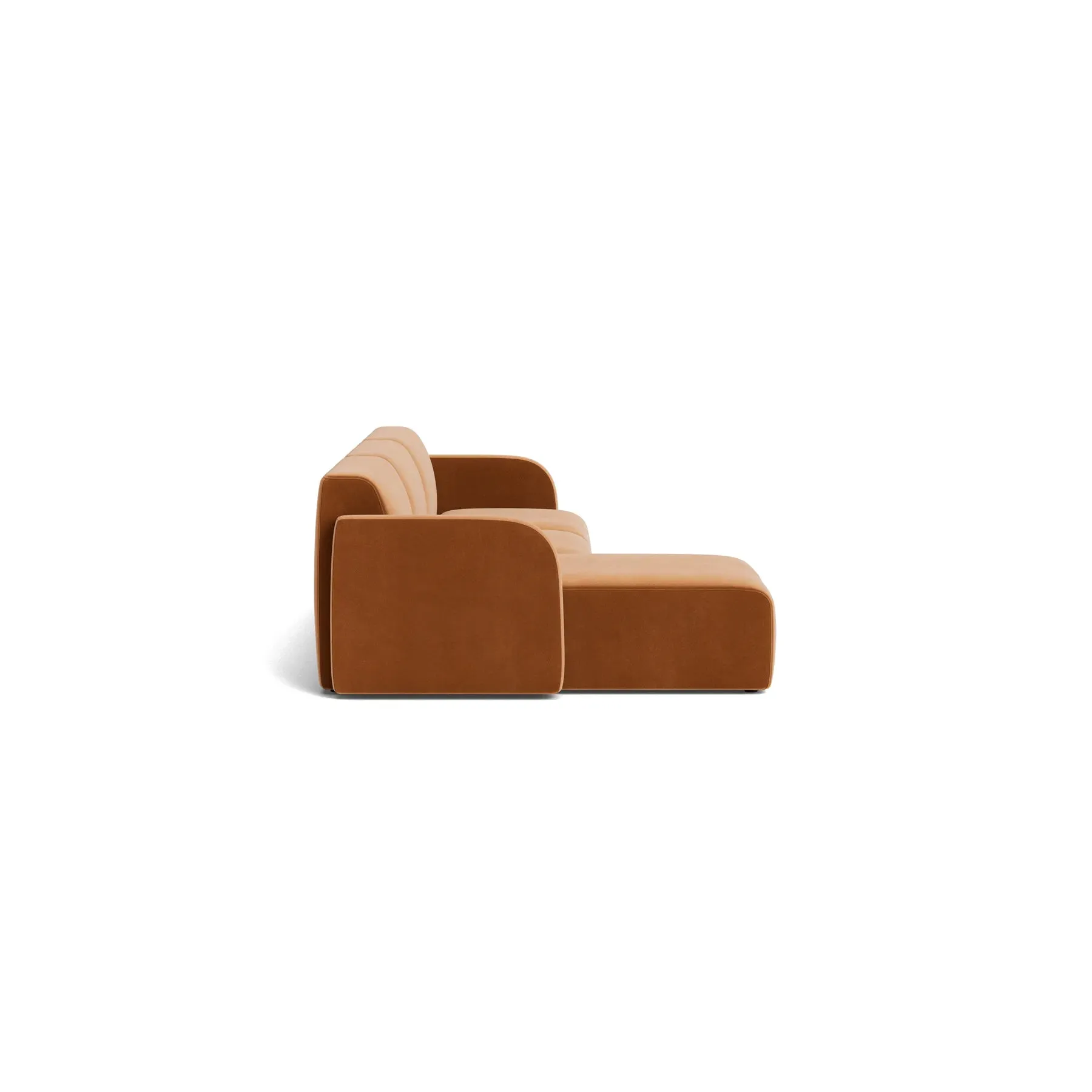 Jam 4.5 Seater LHF Chaise Sofa - Opal Ochre
