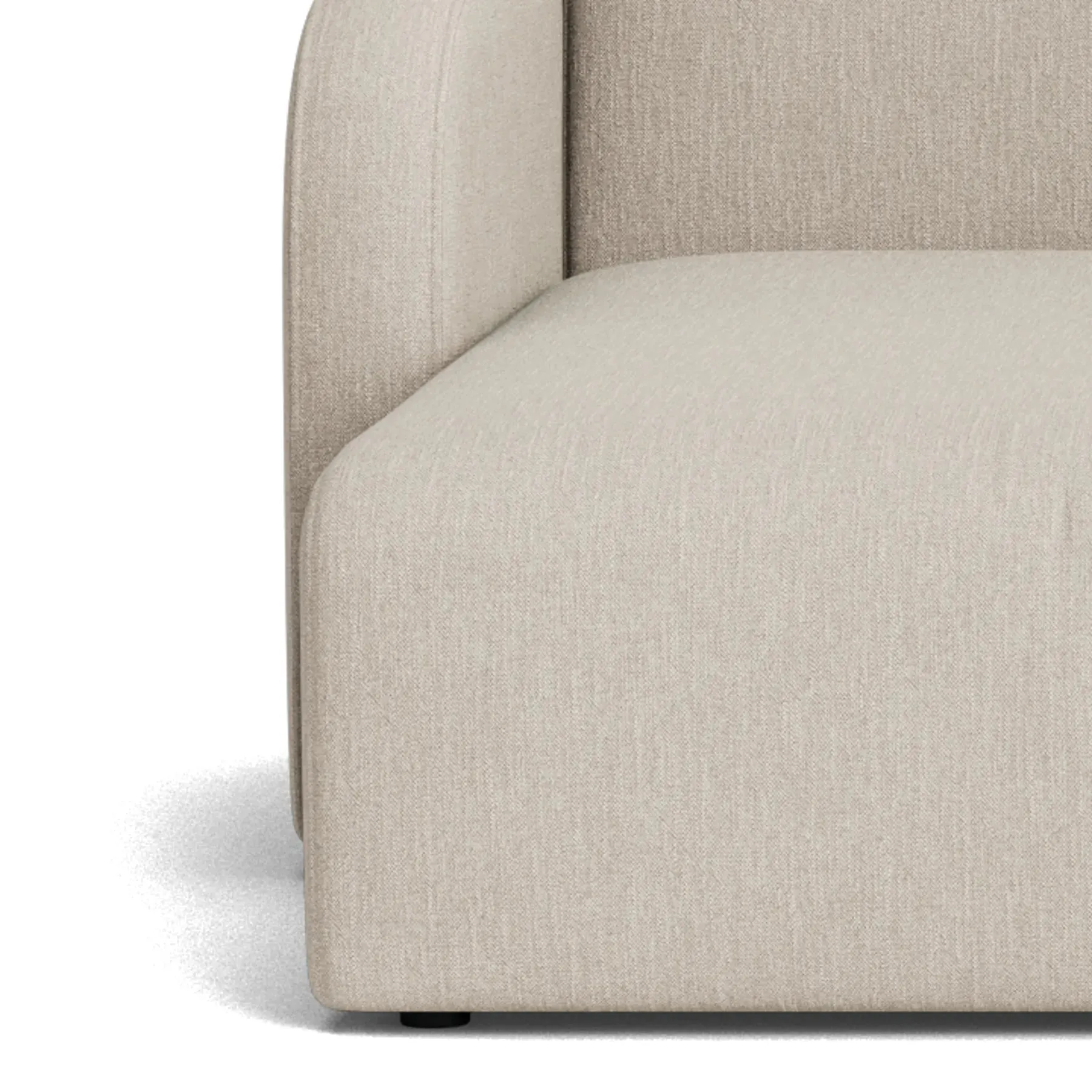 Jam 4.5 Seater LHF Chaise Sofa - Silex Shoreline