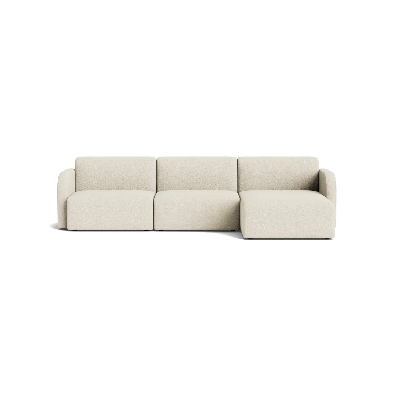 Jam 4.5 Seater RHF Chaise Sofa - Copenhagen Grey