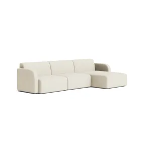 Jam 4.5 Seater RHF Chaise Sofa - Copenhagen Grey