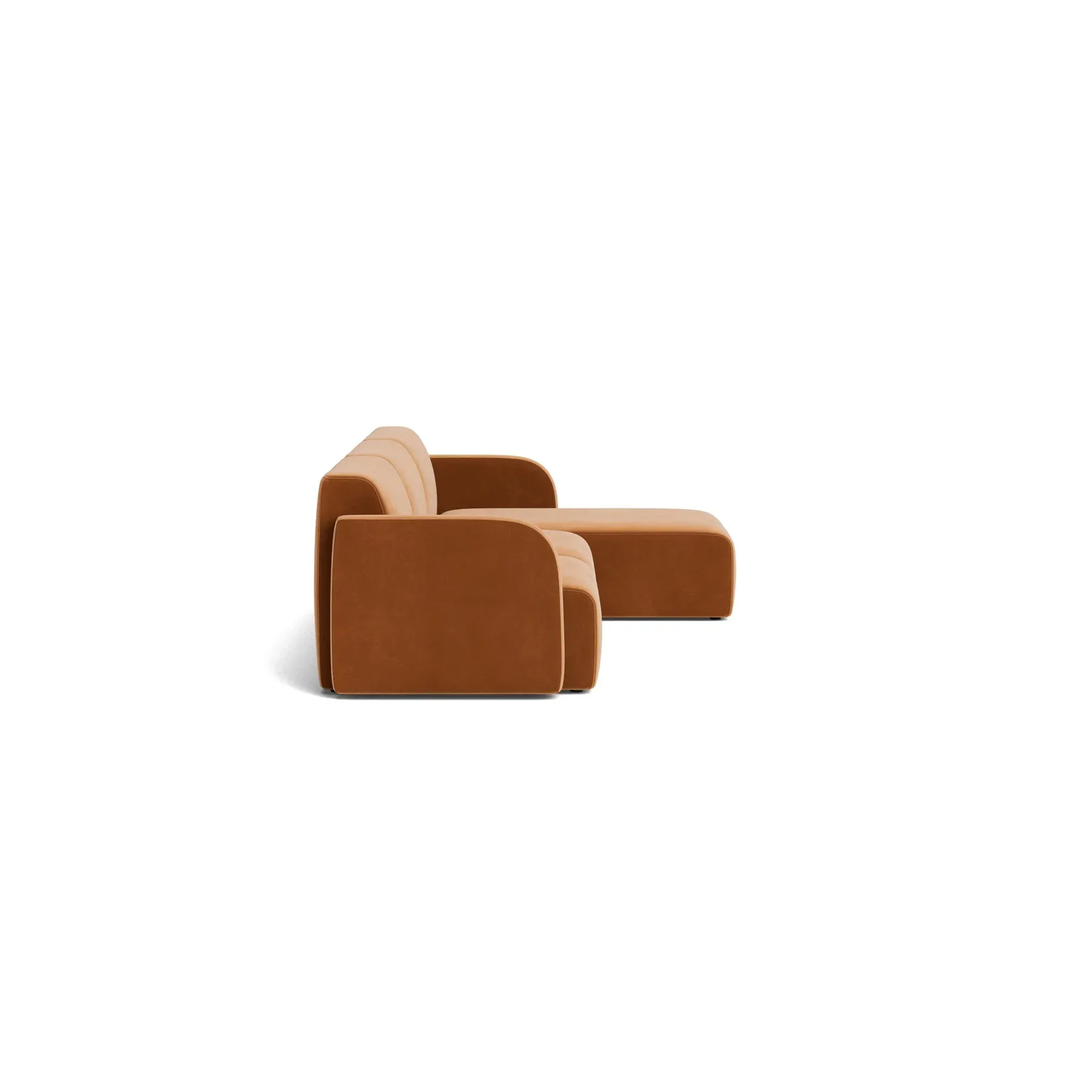 Jam 4.5 Seater RHF Chaise Sofa - Opal Ochre