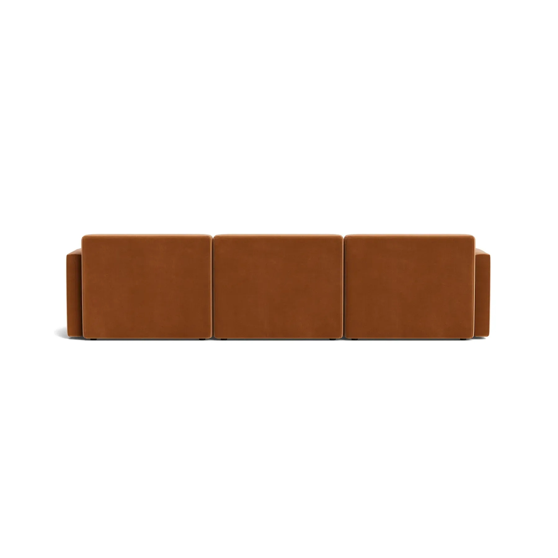 Jam 4.5 Seater RHF Chaise Sofa - Opal Ochre