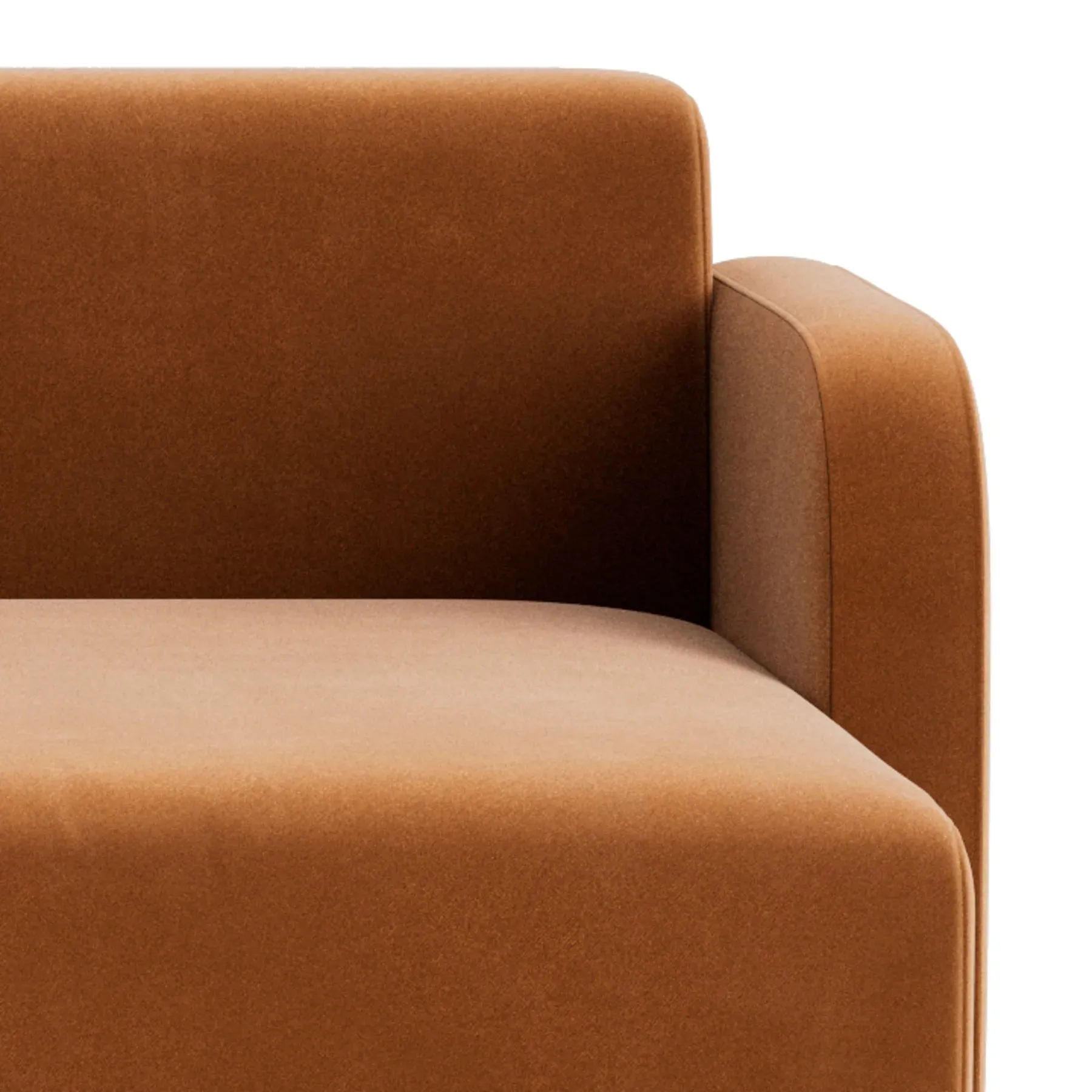 Jam 4.5 Seater RHF Chaise Sofa - Opal Ochre