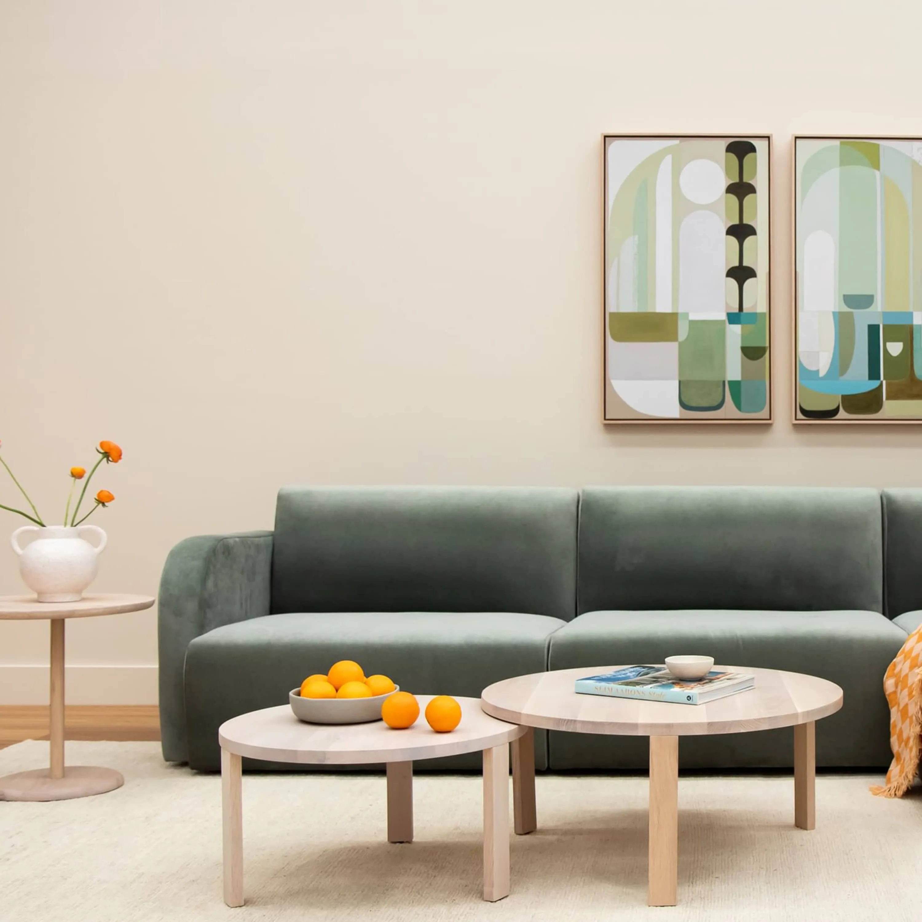 Jam 4.5 Seater Sofa - Opal Ocean