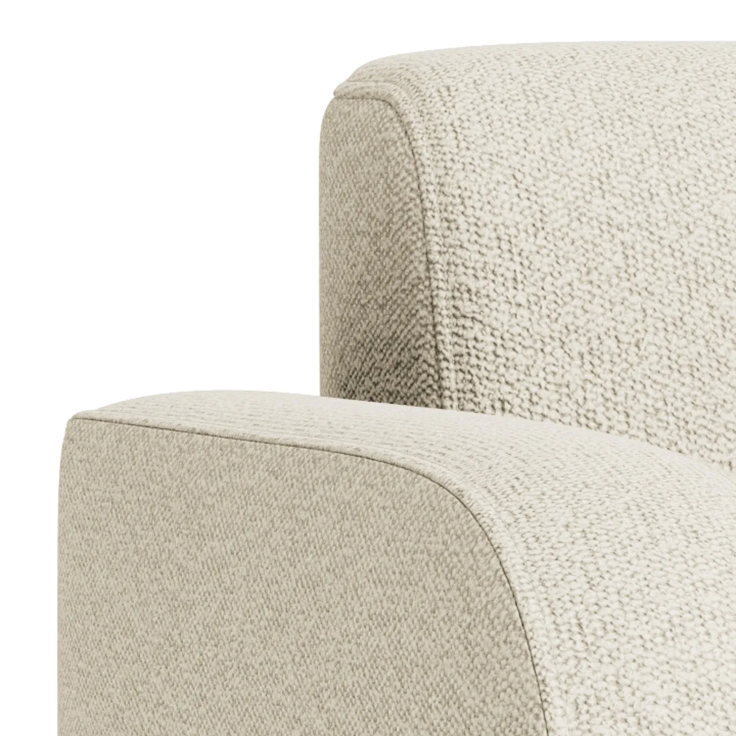 Jam Left Corner Module - Copenhagen Grey