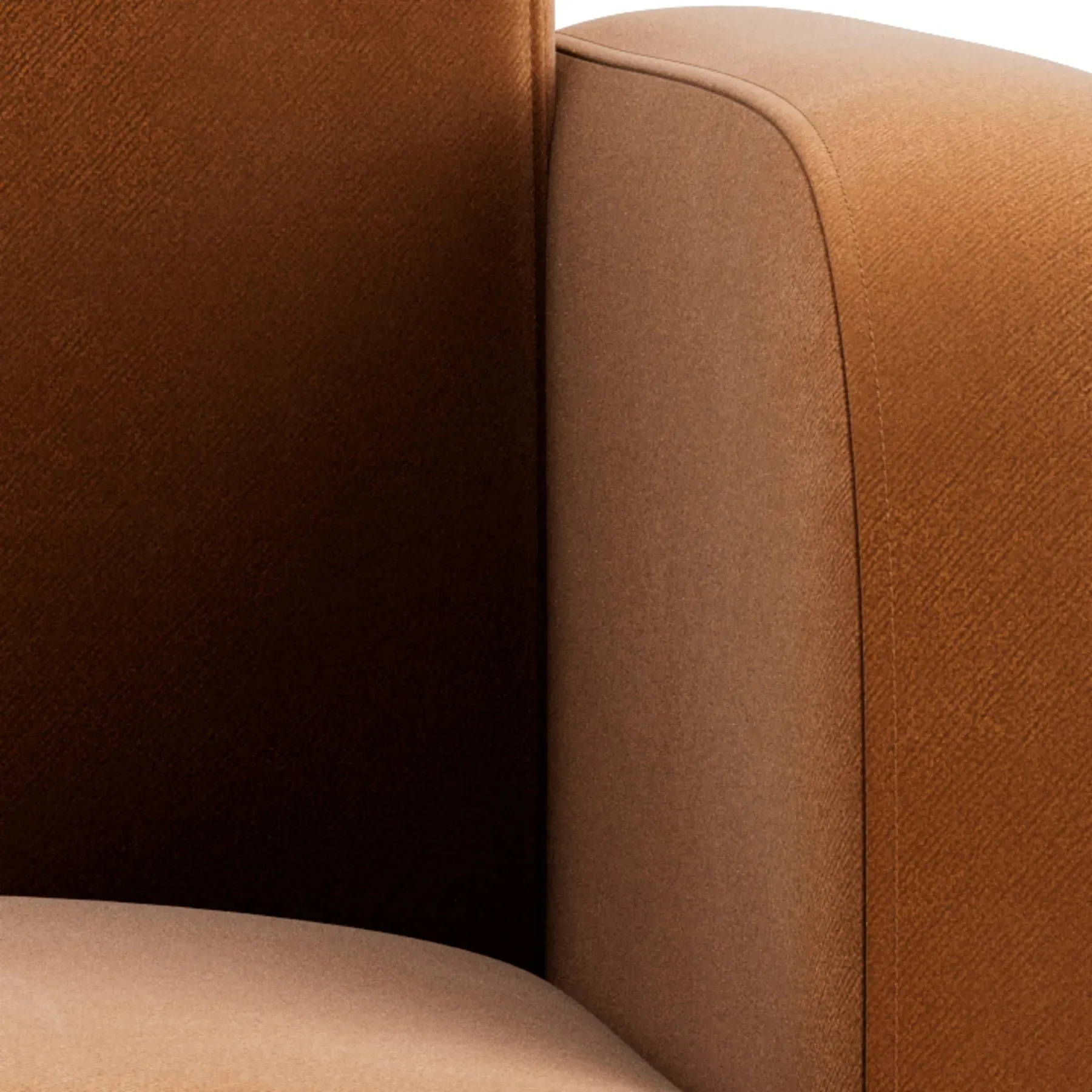 Jam Right Corner Module - Opal Ochre