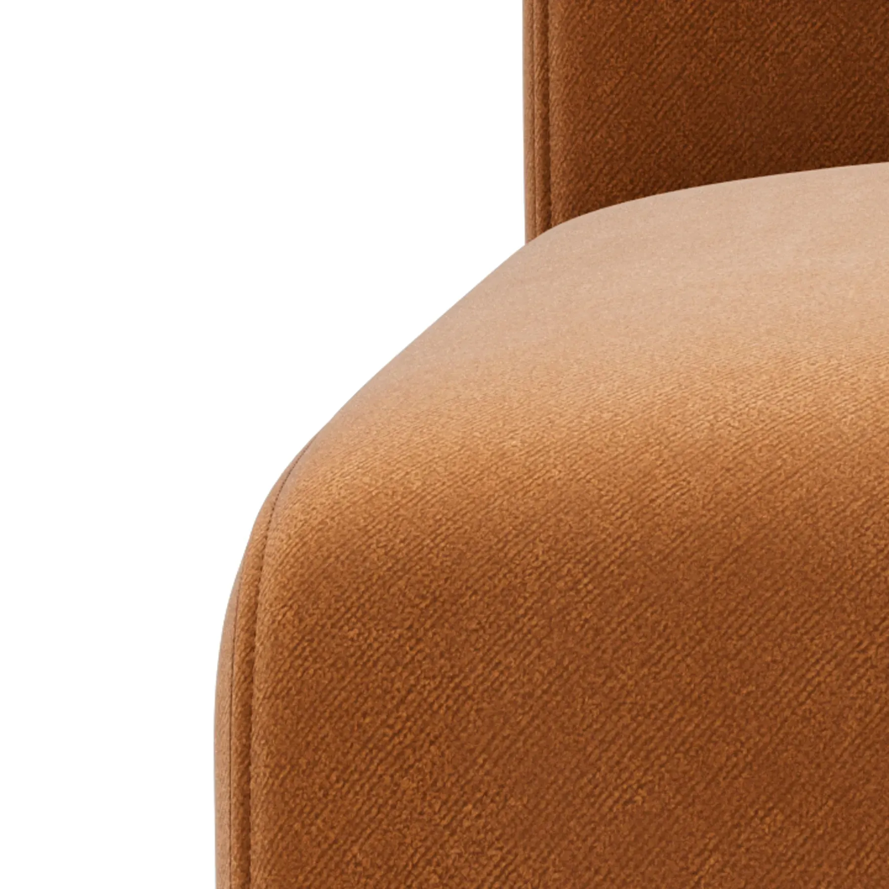 Jam Small Armless Middle Module - Opal Ochre