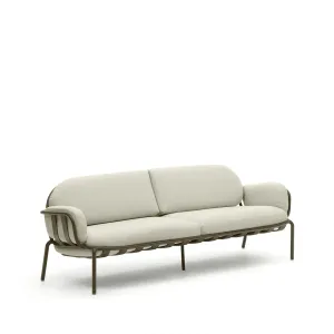 Joncols Outdoor 3 Seater Sofa - Green
