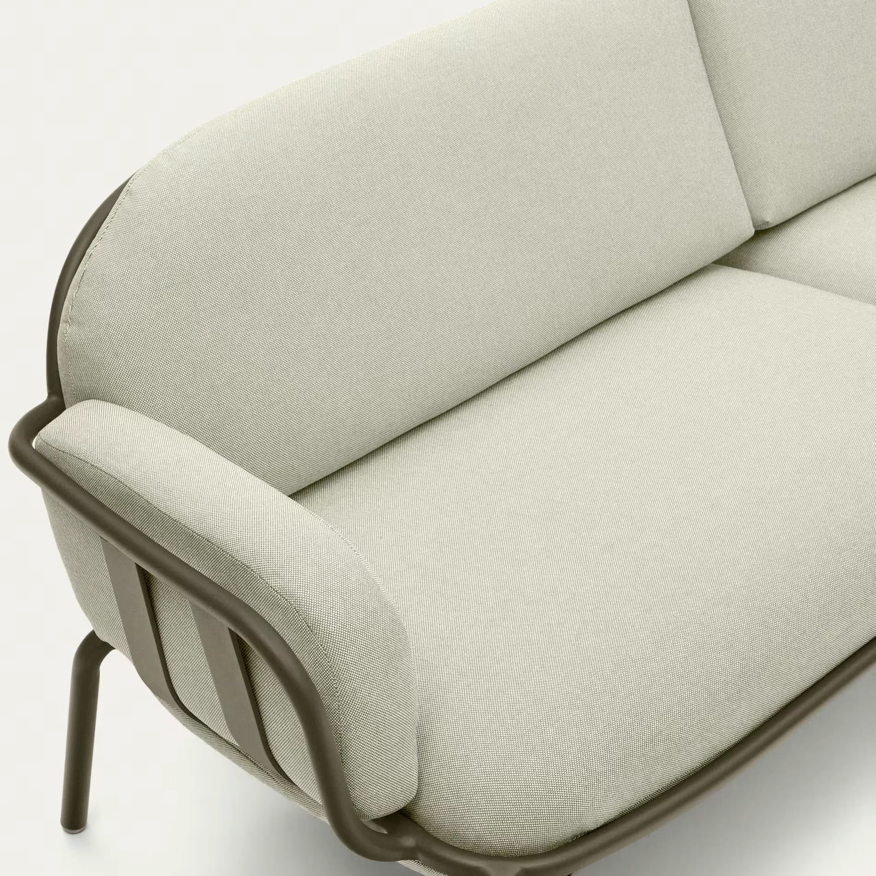Joncols Outdoor 3 Seater Sofa - Green