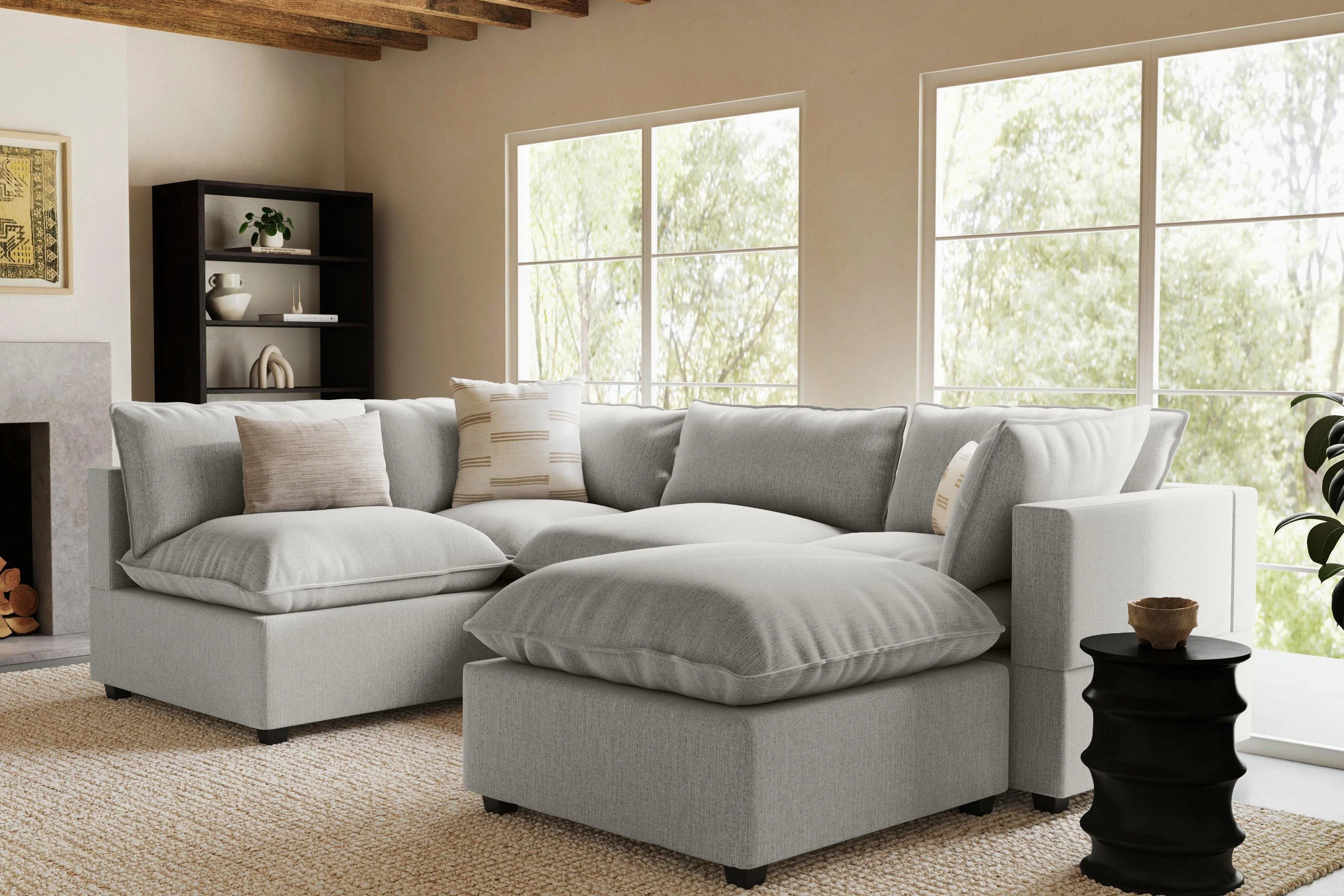 Kova Box Cushion Armless