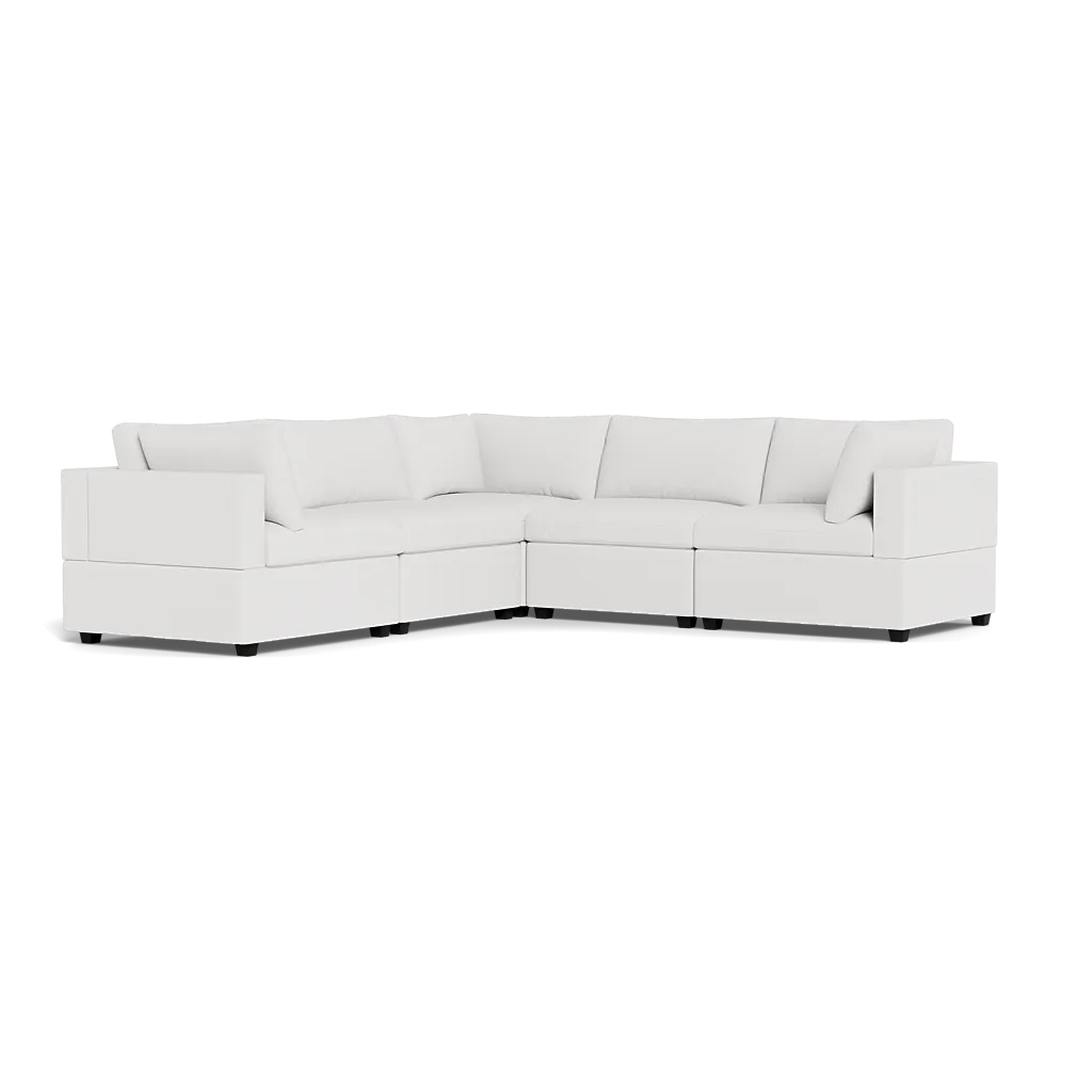 Kova Box Cushion Corner Sectional