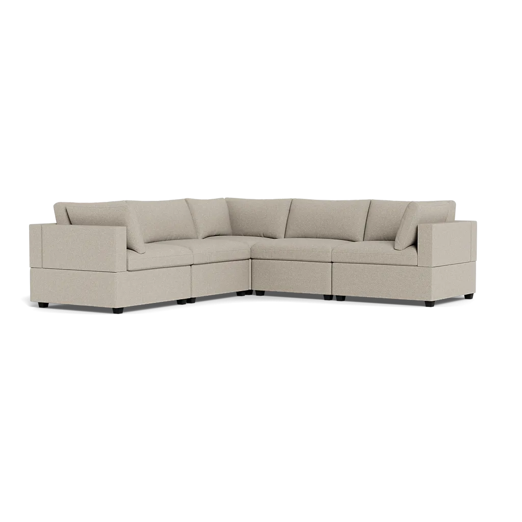 Kova Box Cushion Corner Sectional