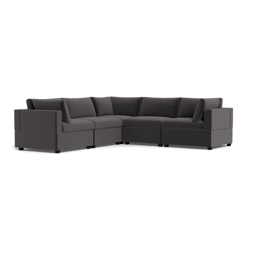 Kova Box Cushion Corner Sectional