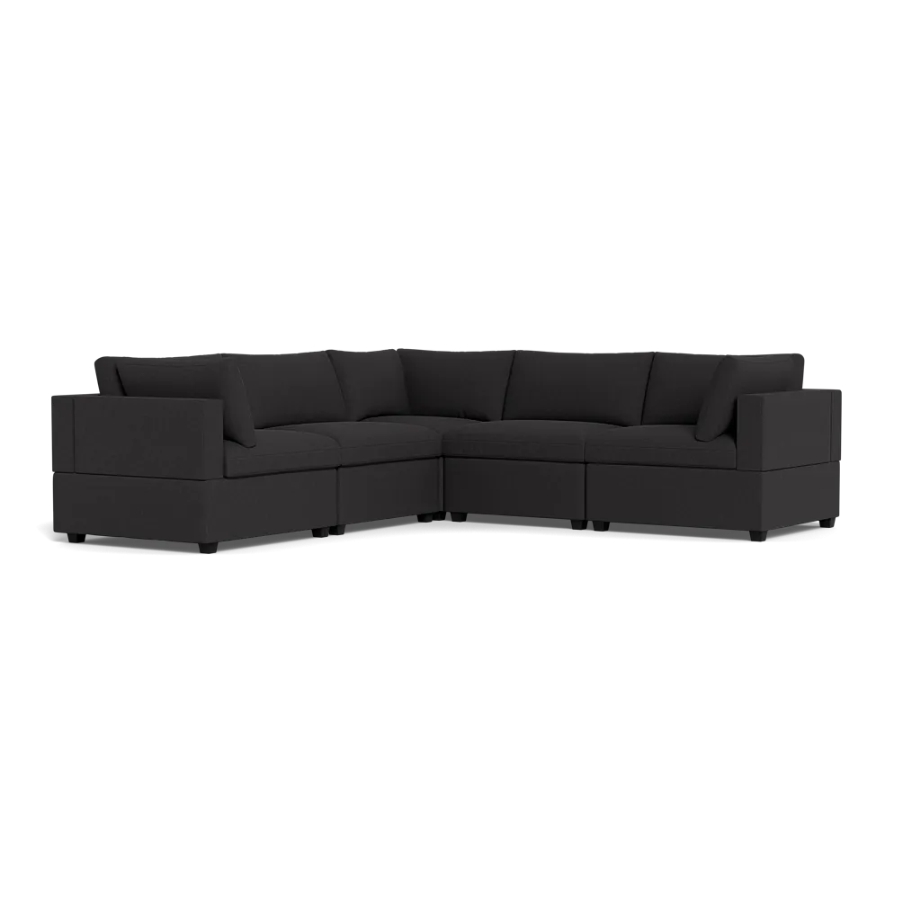 Kova Box Cushion Corner Sectional