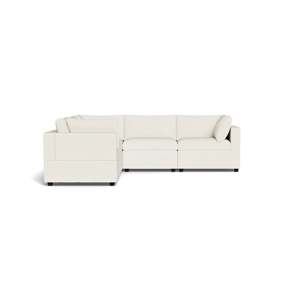 Kova Box Cushion Corner Sectional