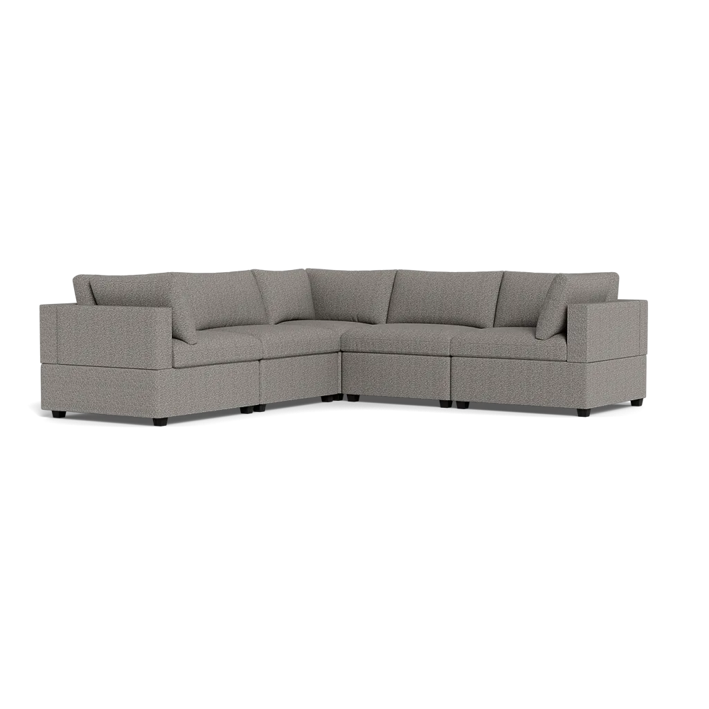 Kova Box Cushion Corner Sectional