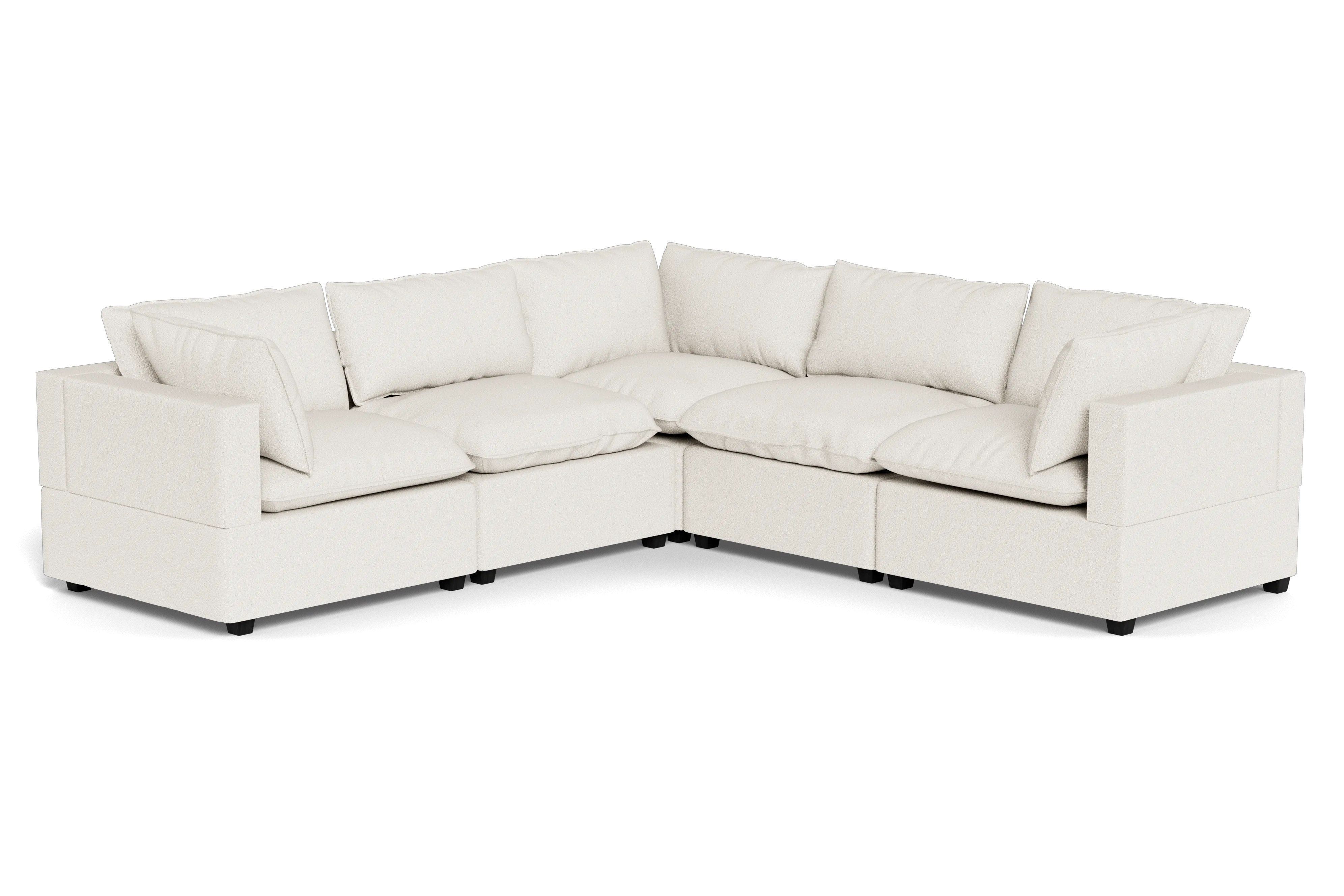Kova Box Cushion Corner Sectional