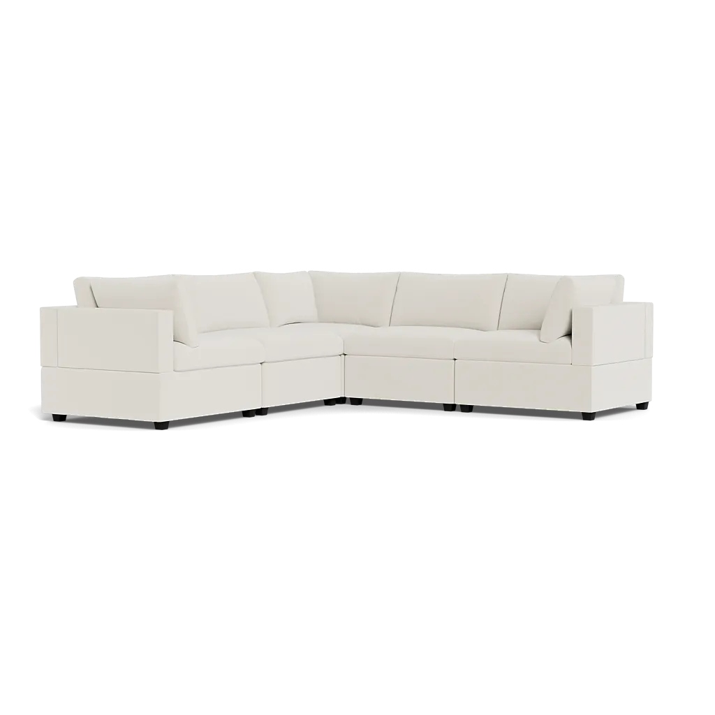 Kova Box Cushion Corner Sectional