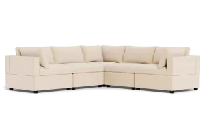 Kova Box Cushion Corner Sectional