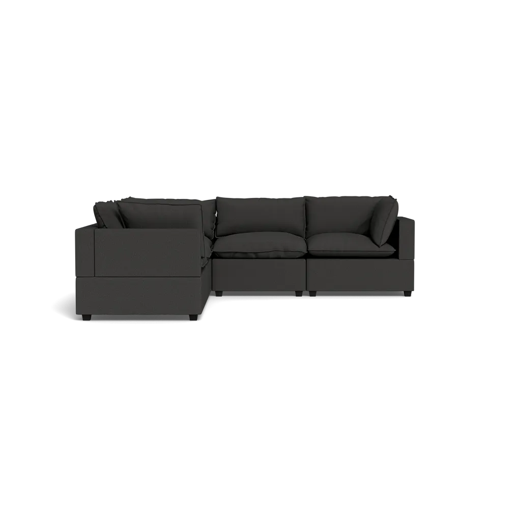 Kova Box Cushion Corner Sectional