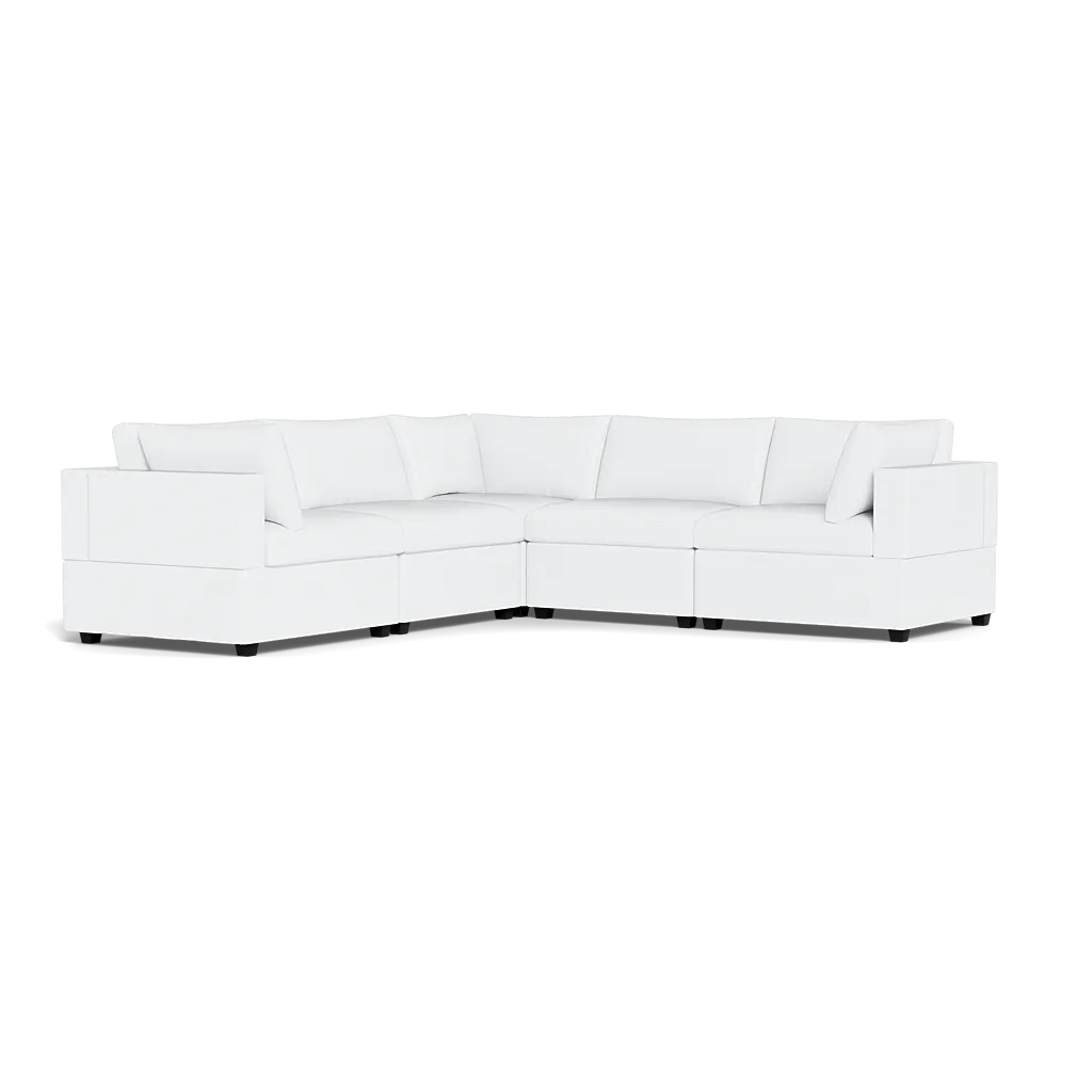 Kova Box Cushion Corner Sectional