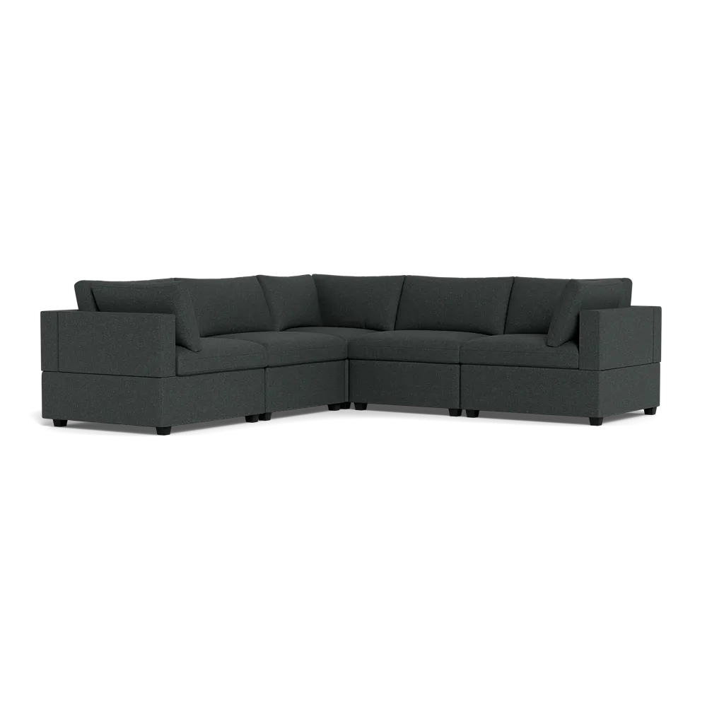 Kova Box Cushion Corner Sectional