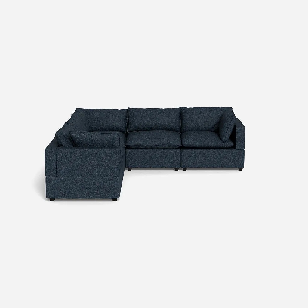Kova Box Cushion Corner Sectional