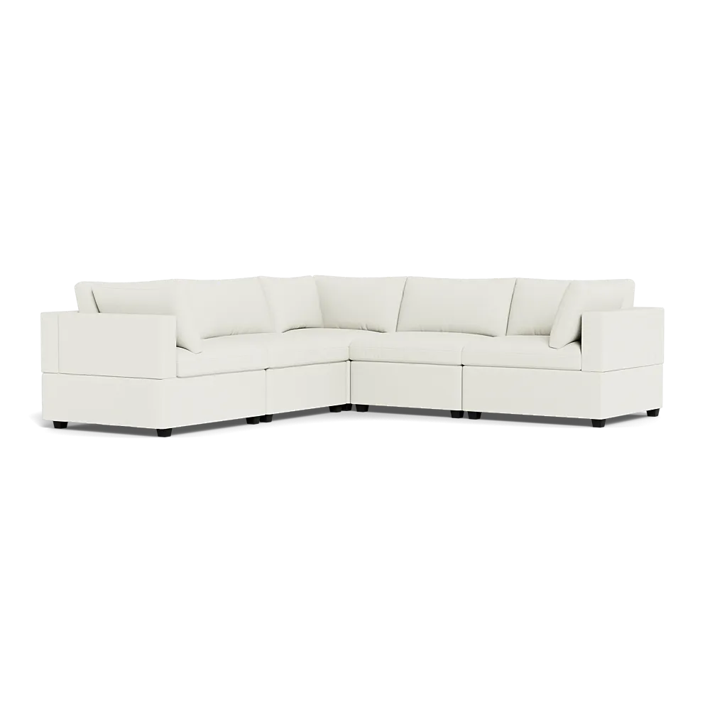 Kova Box Cushion Corner Sectional