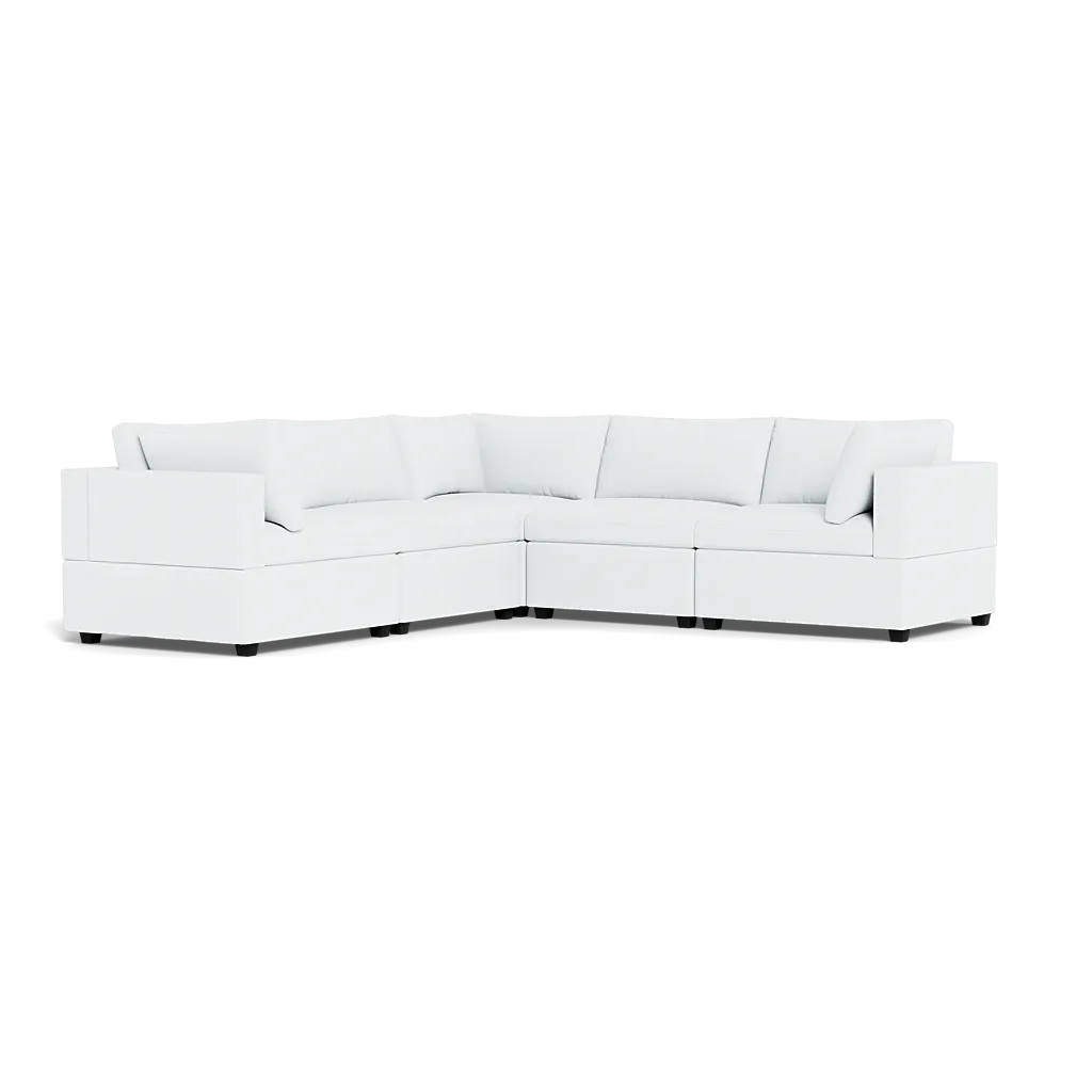 Kova Box Cushion Corner Sectional