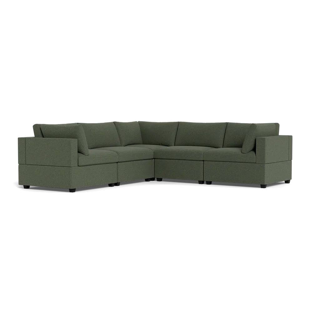 Kova Box Cushion Corner Sectional
