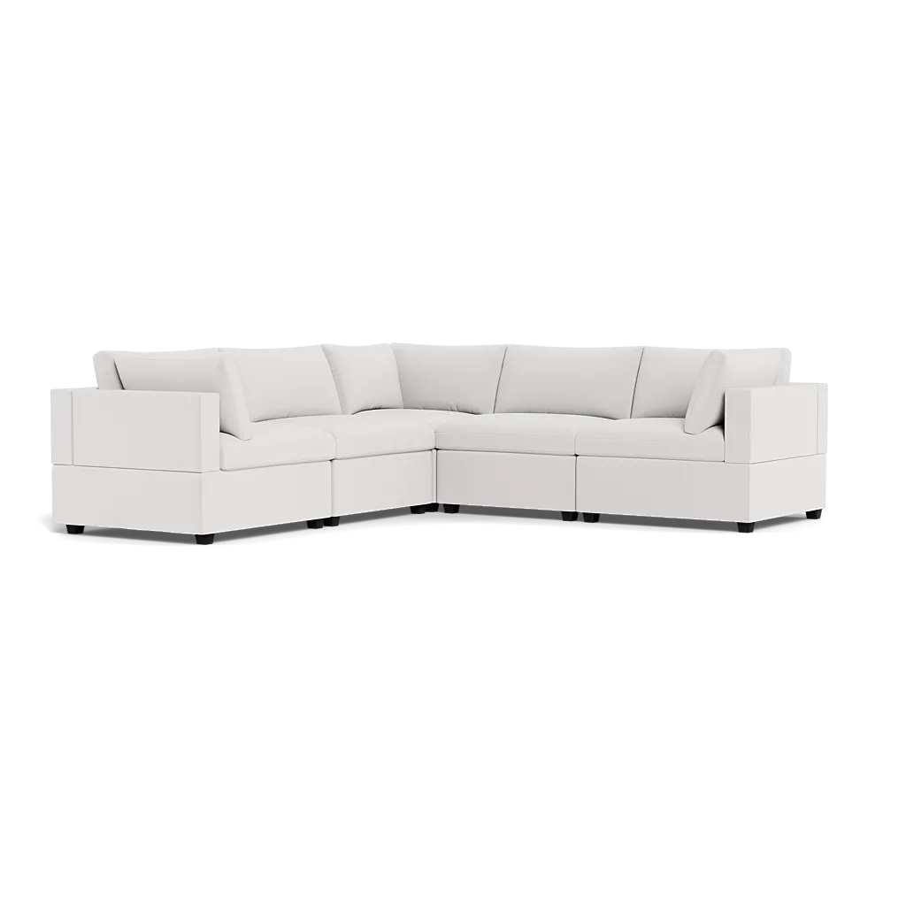 Kova Box Cushion Corner Sectional