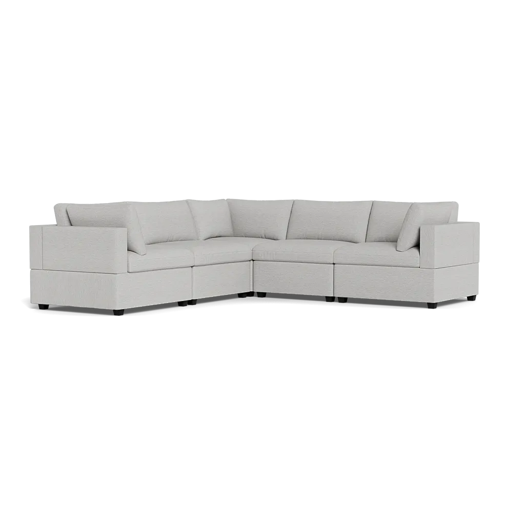 Kova Box Cushion Corner Sectional
