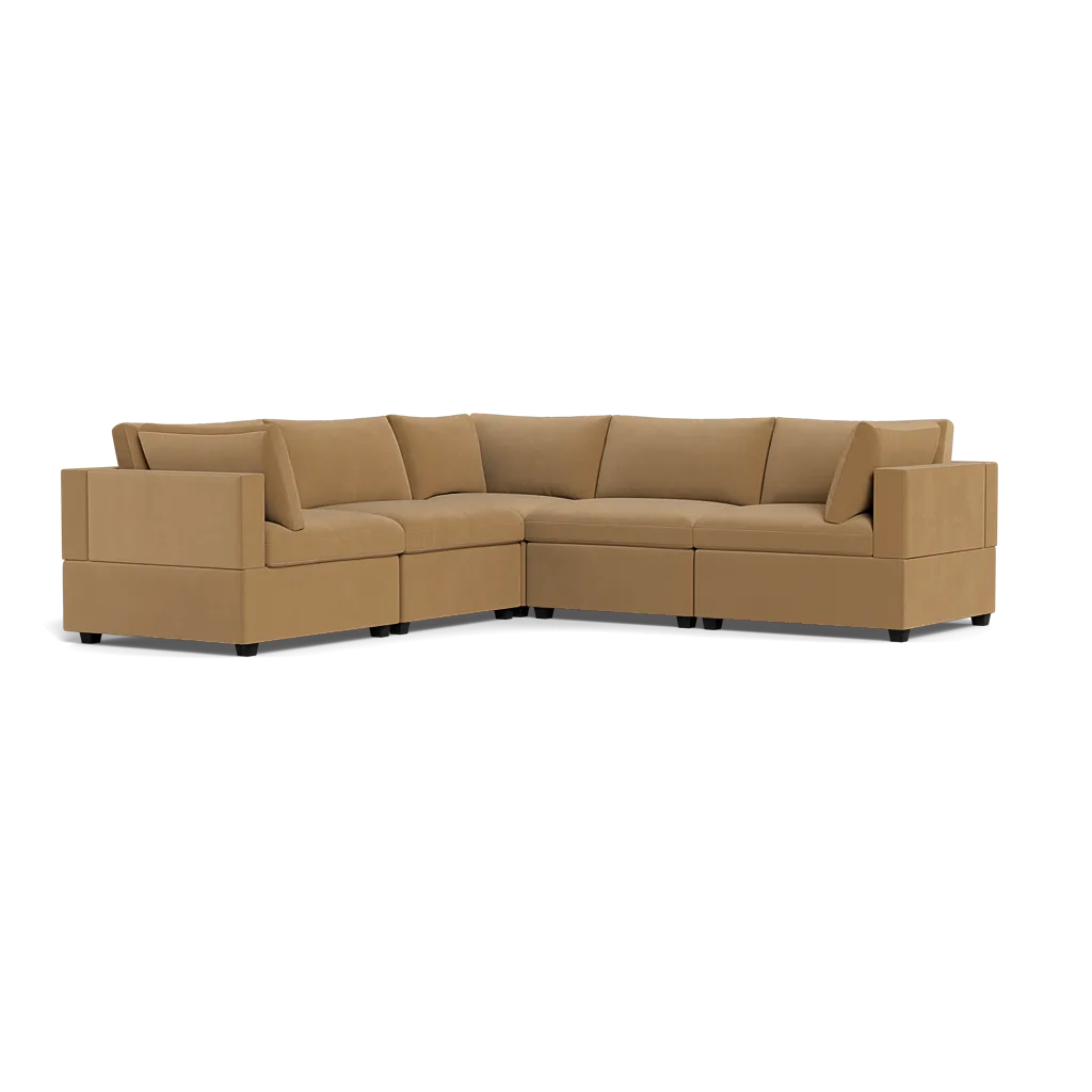 Kova Box Cushion Corner Sectional