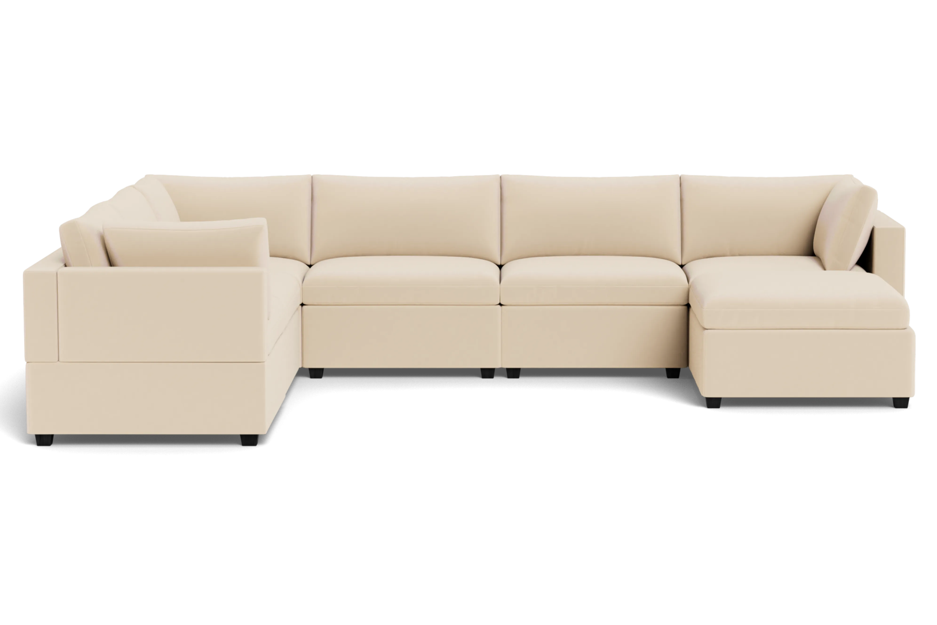 Kova Box Cushion Grand Corner   Ottoman