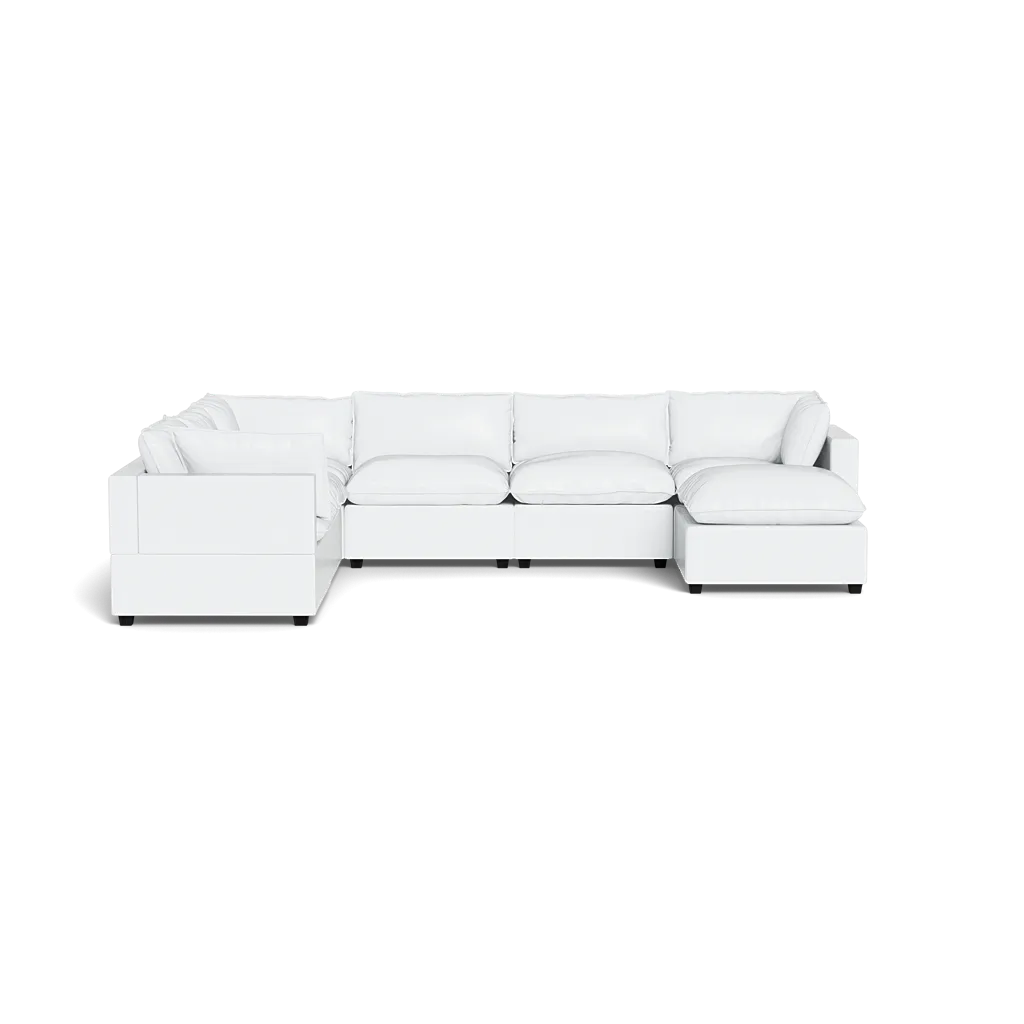 Kova Box Cushion Grand Corner   Ottoman