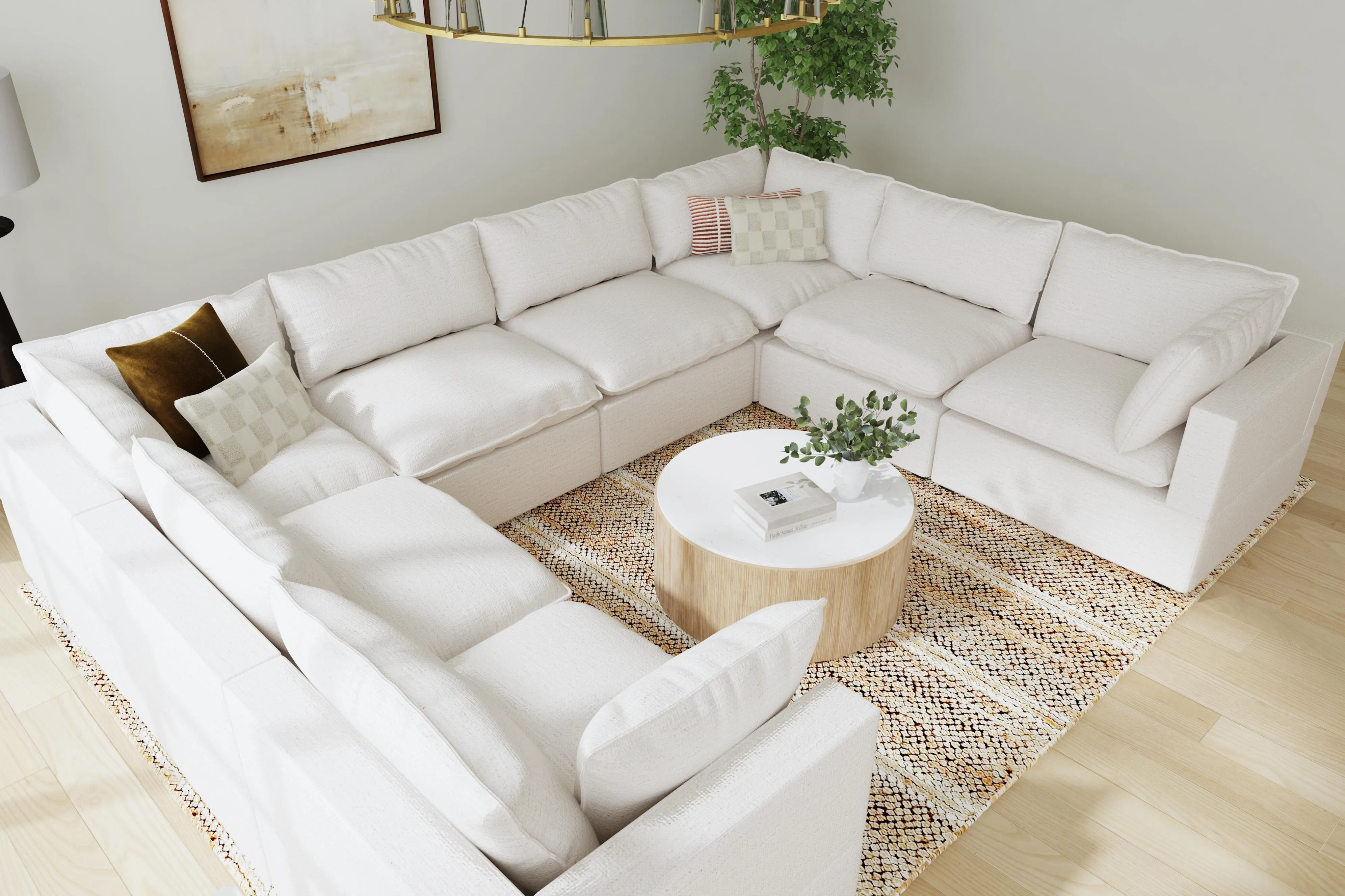 Kova Box Cushion Grand U-Shape