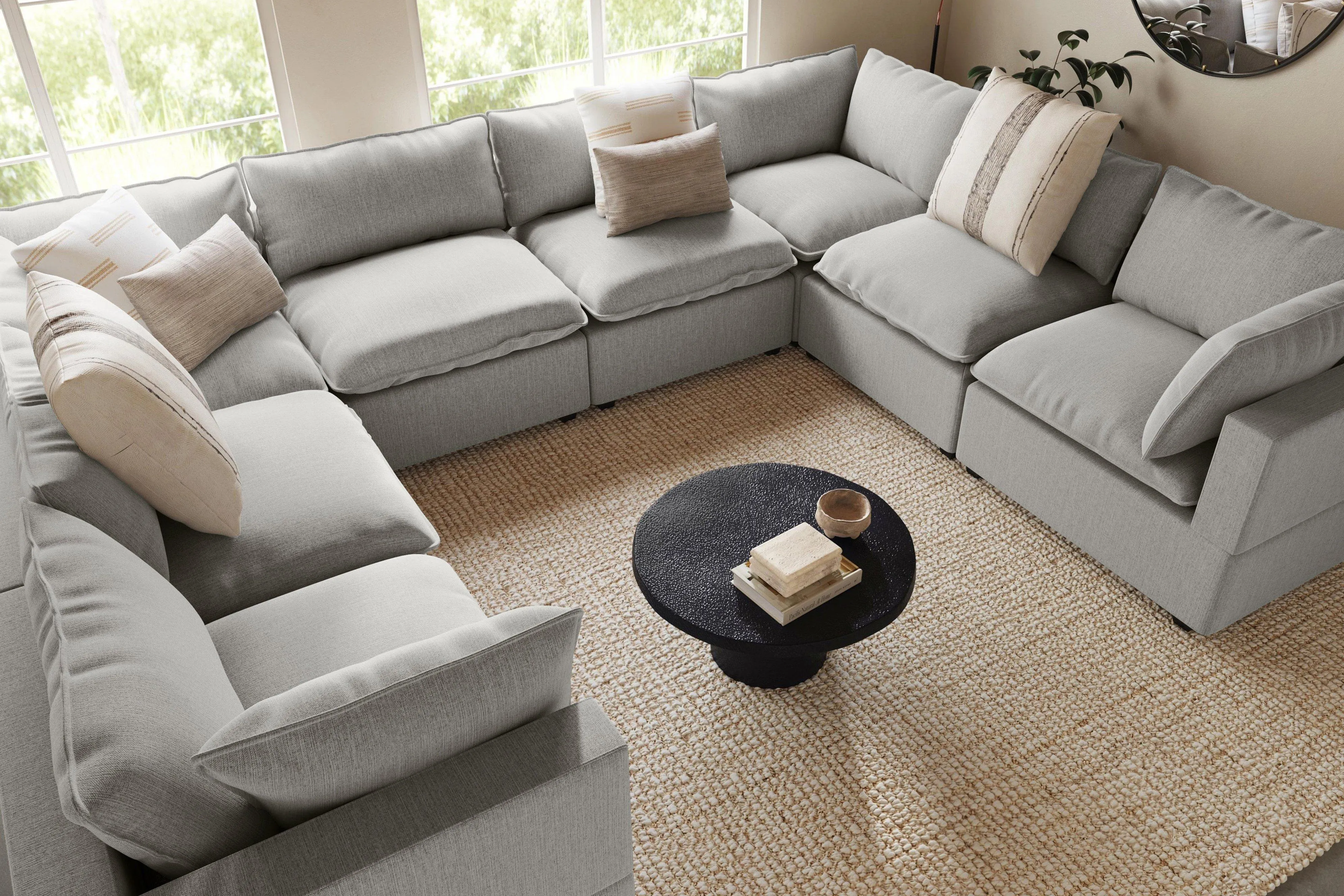 Kova Box Cushion Grand U-Shape