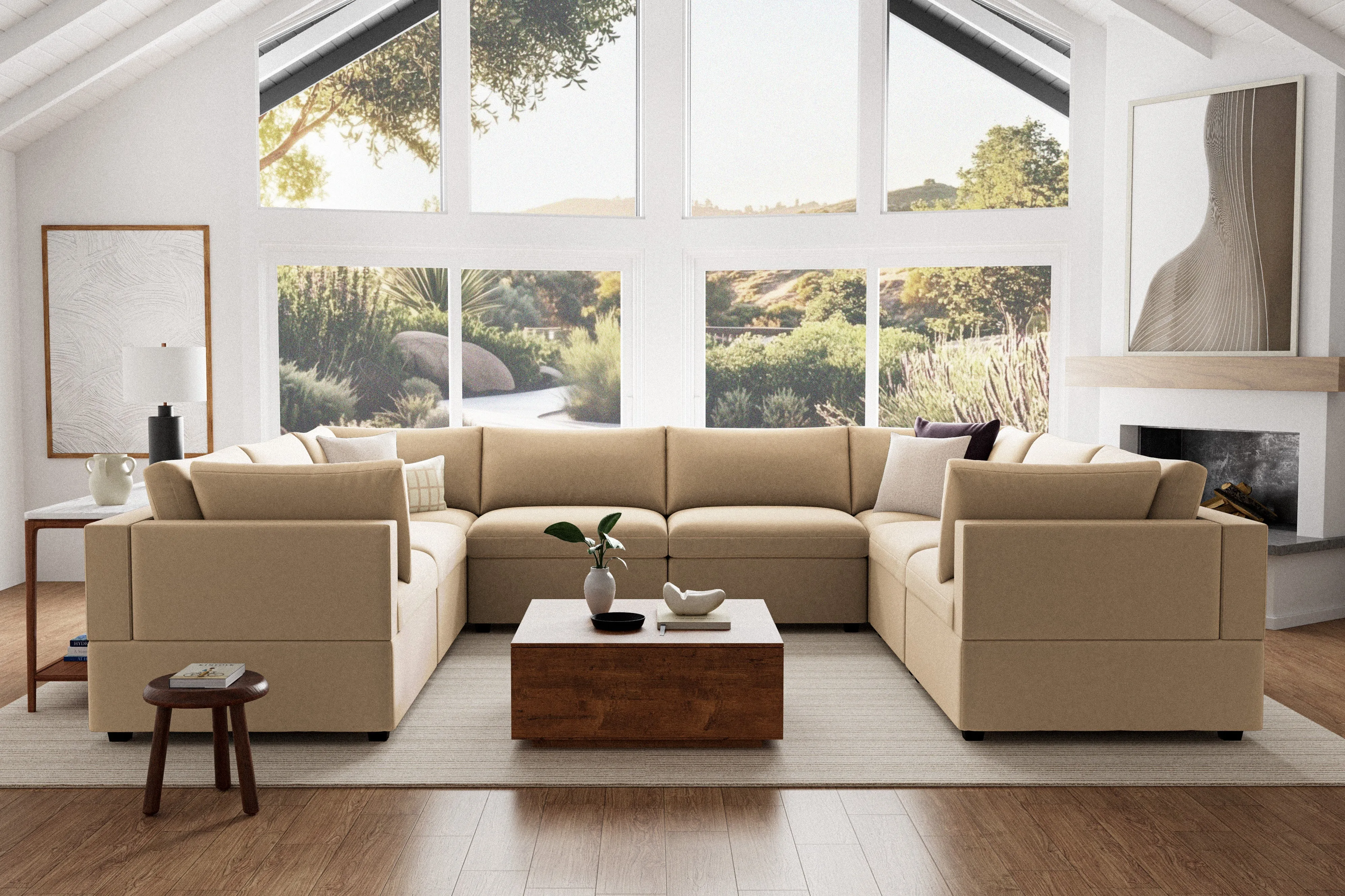 Kova Box Cushion Grand U-Shape