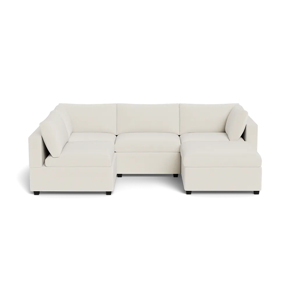 Kova Box Cushion L-Shape   Ottoman