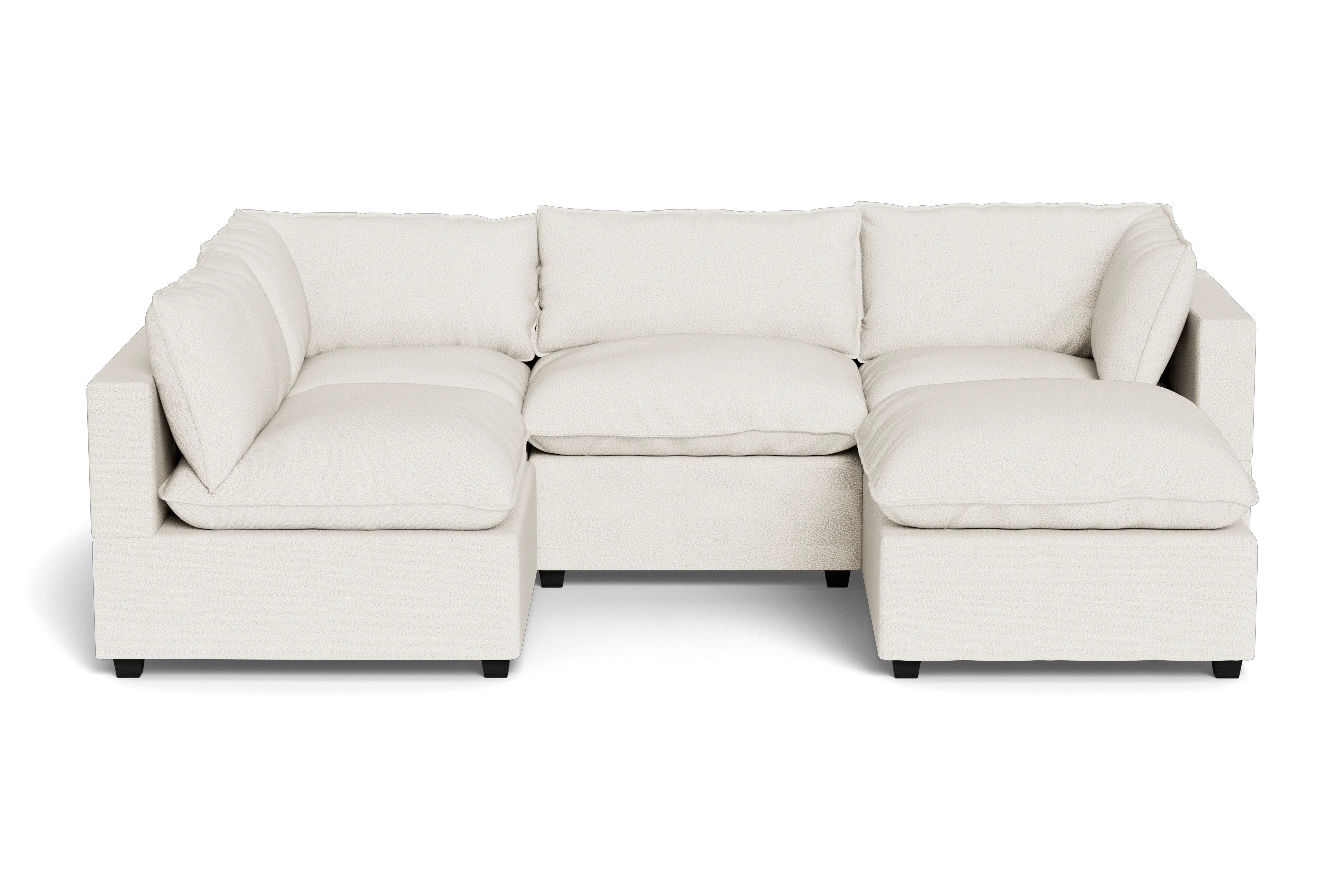 Kova Box Cushion L-Shape   Ottoman