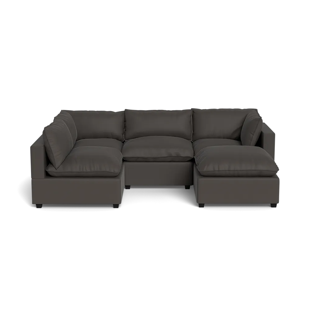 Kova Box Cushion L-Shape   Ottoman