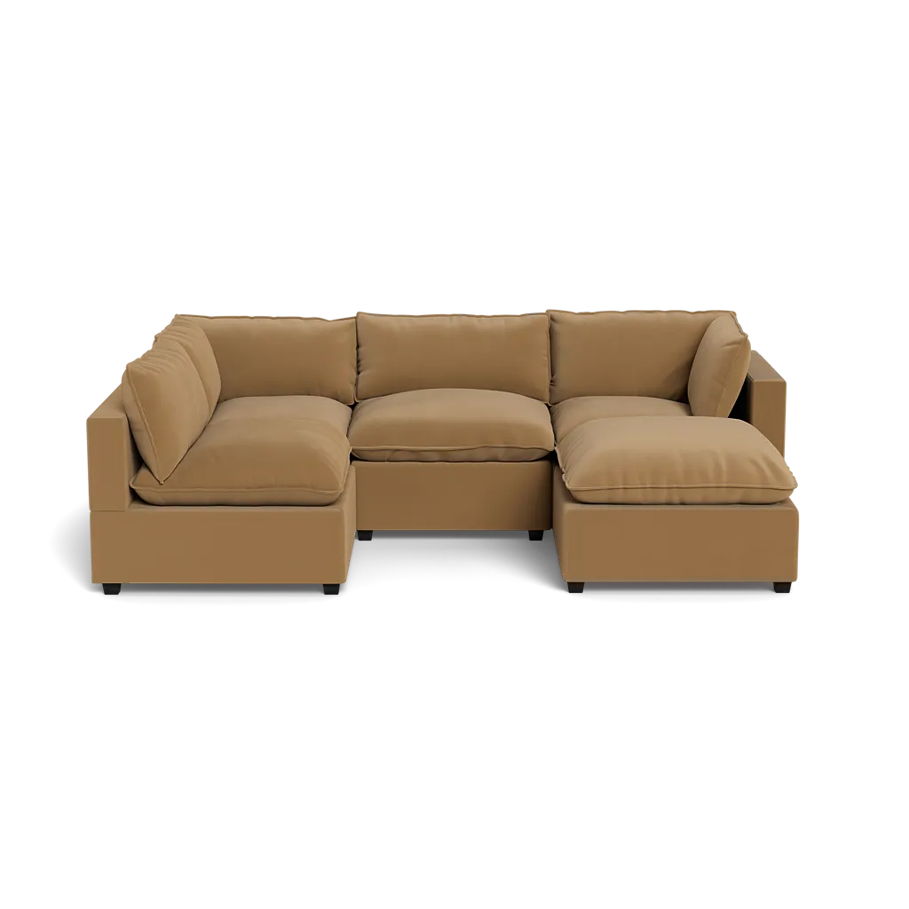 Kova Box Cushion L-Shape   Ottoman