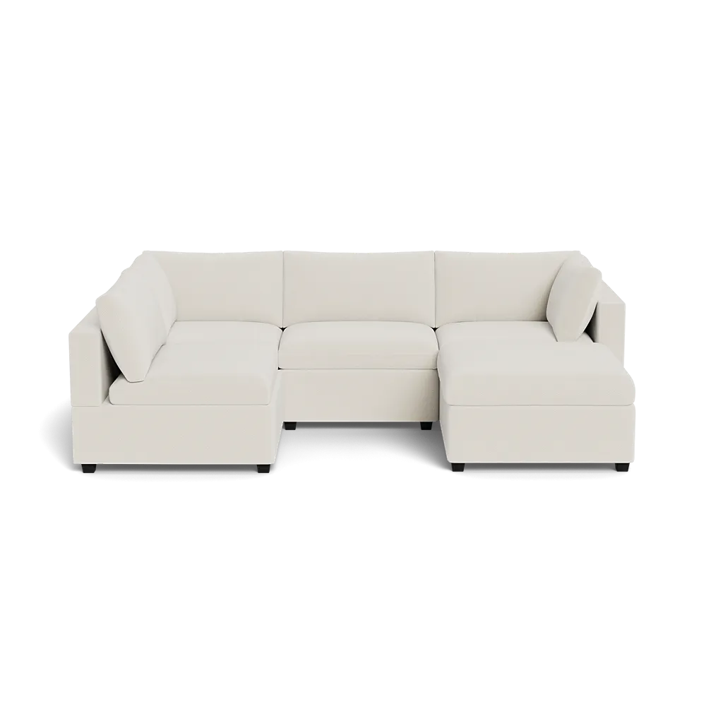Kova Box Cushion L-Shape   Ottoman