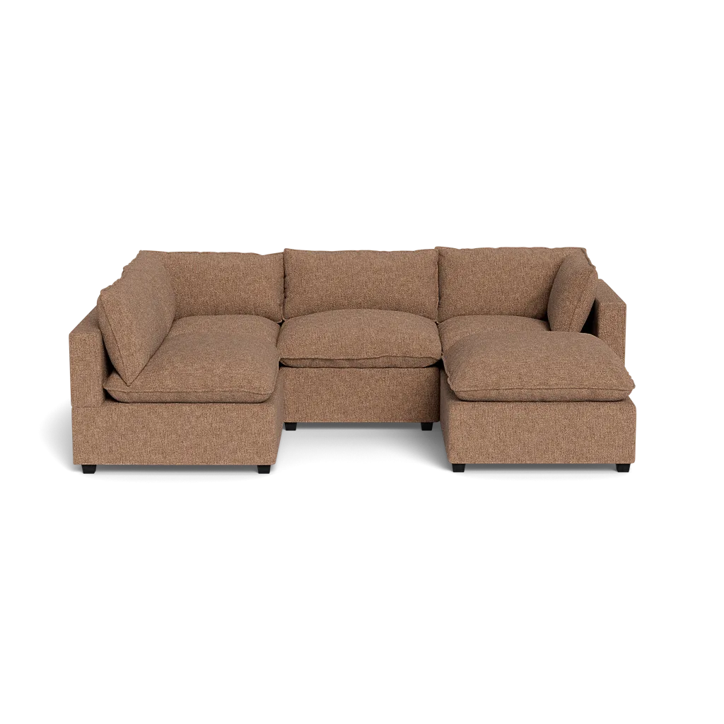 Kova Box Cushion L-Shape   Ottoman