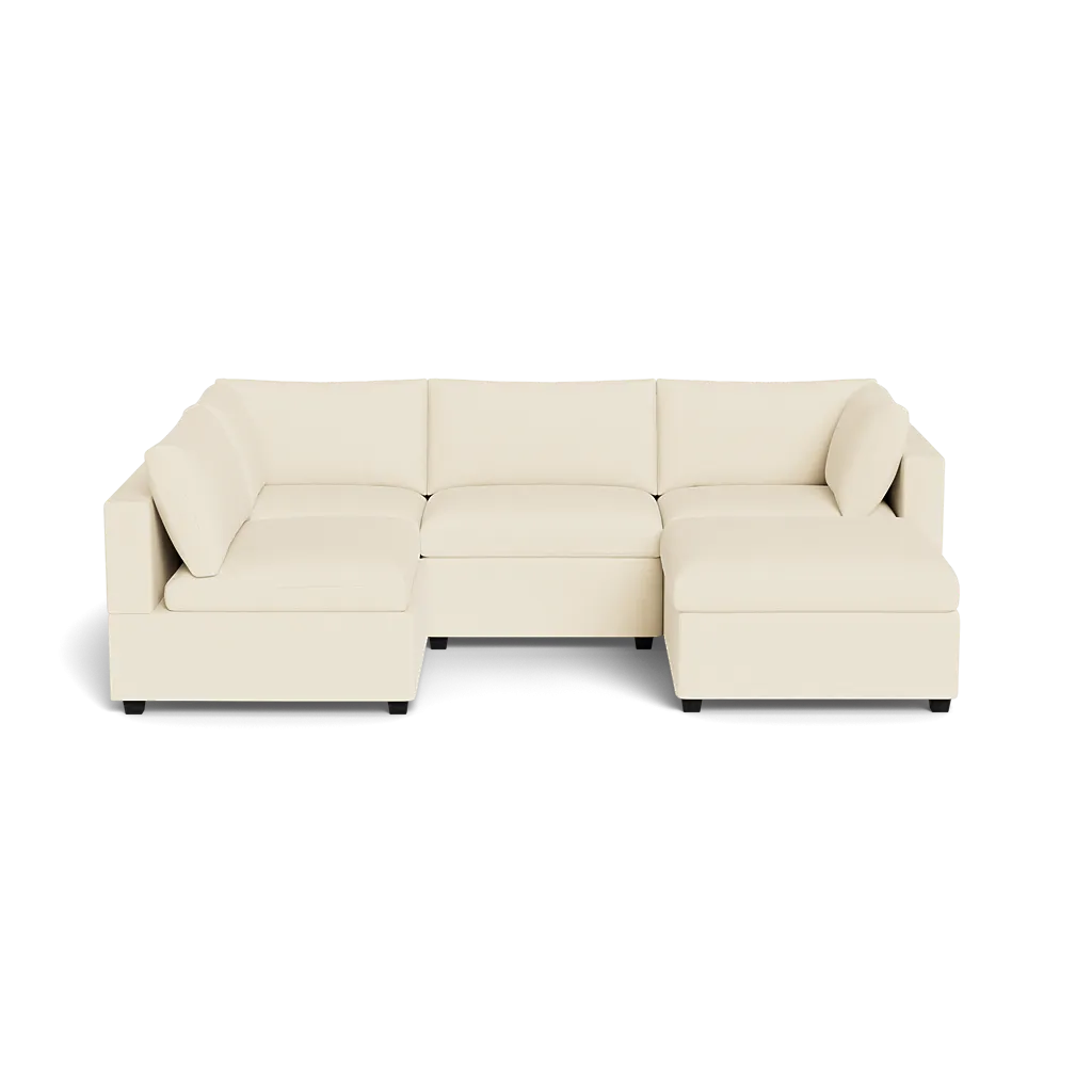 Kova Box Cushion L-Shape   Ottoman