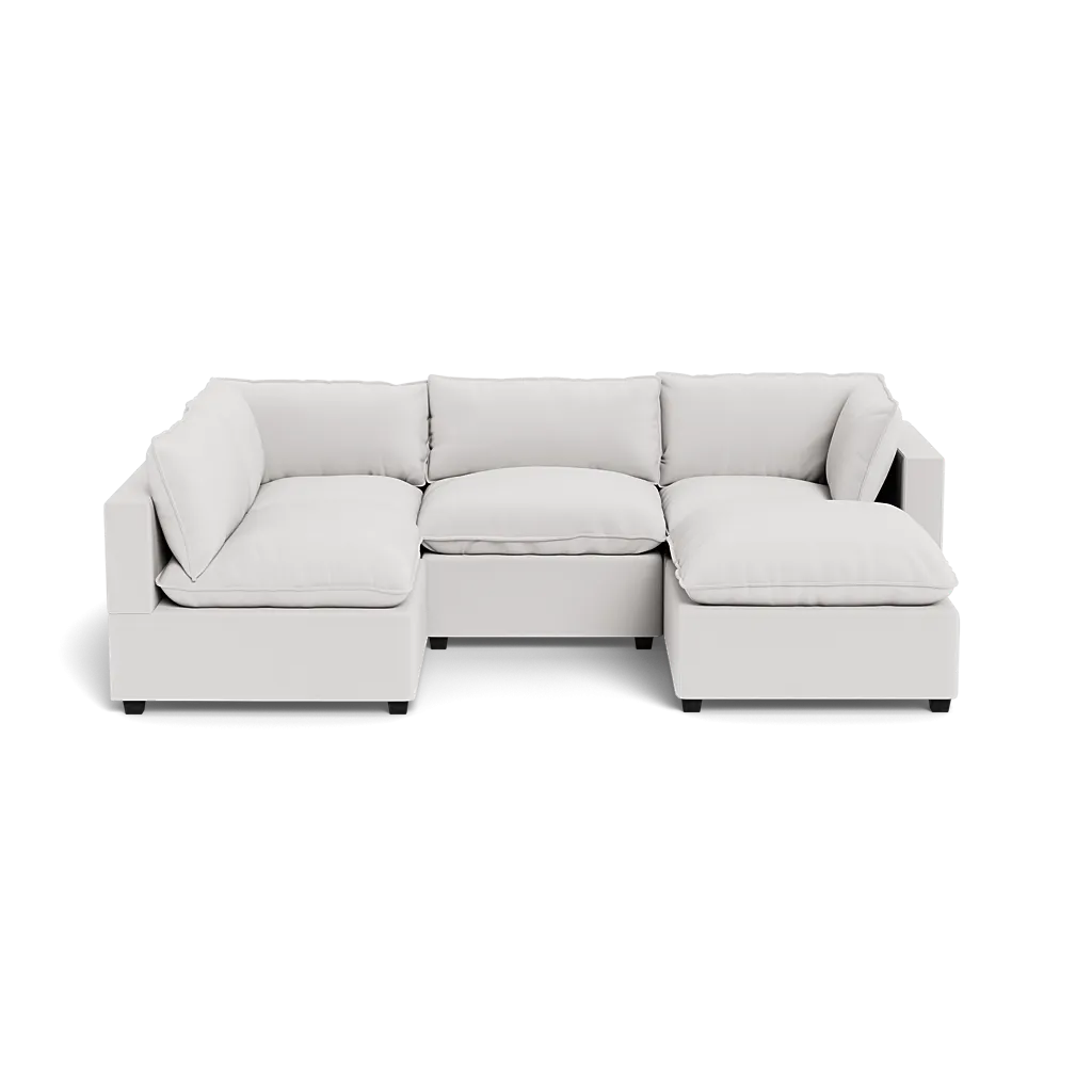 Kova Box Cushion L-Shape   Ottoman
