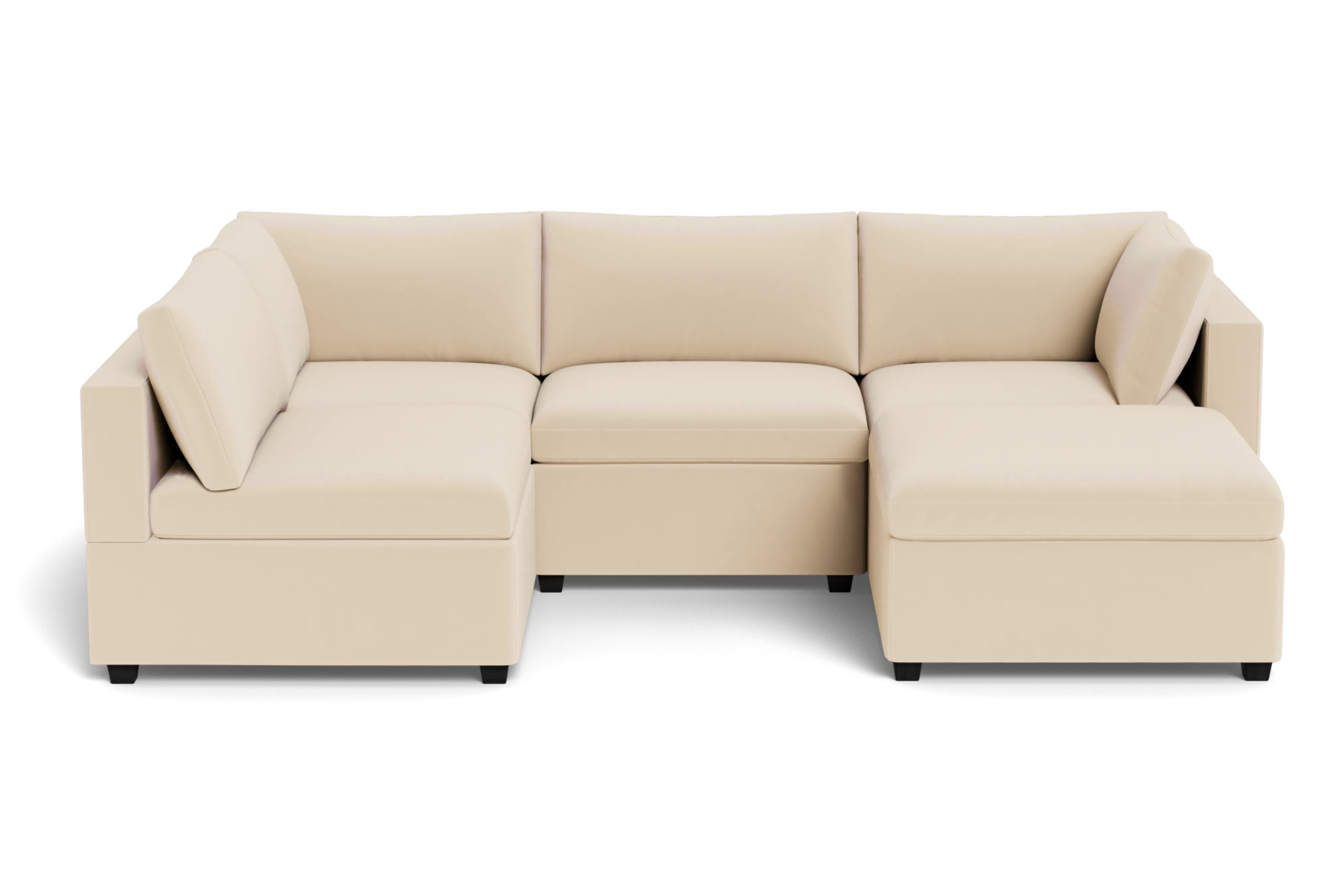 Kova Box Cushion L-Shape   Ottoman