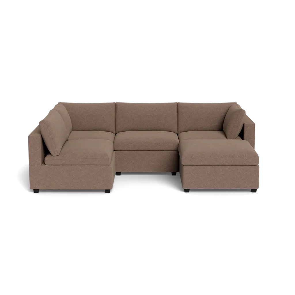 Kova Box Cushion L-Shape   Ottoman